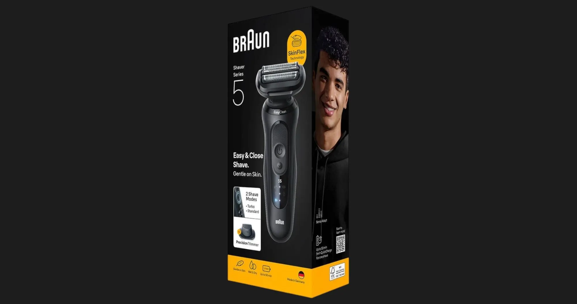 Електрична бритва BRAUN Series 5 Wet&Dry (52-N1200s) (Black)