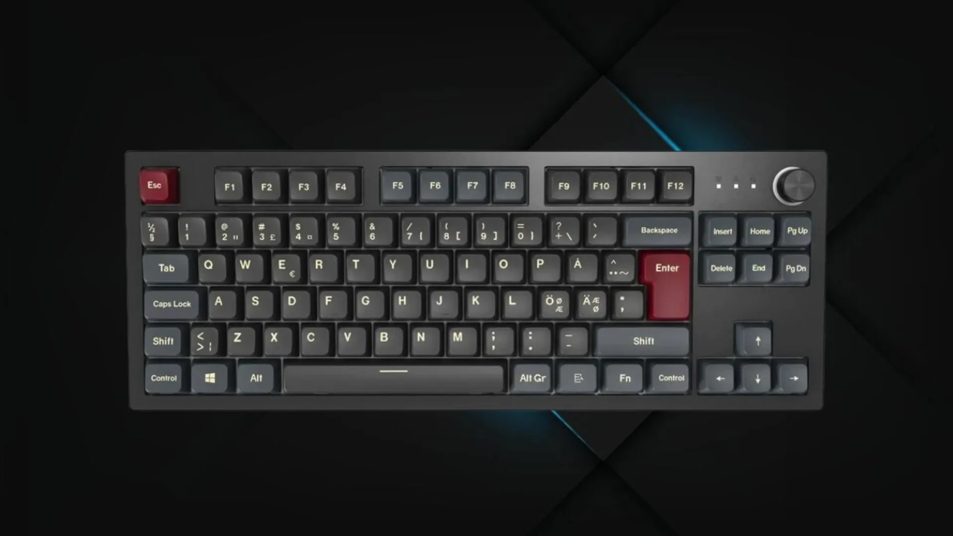 Клавіатура Montech MKey TKL Darkness Switch (Brown) (UA)