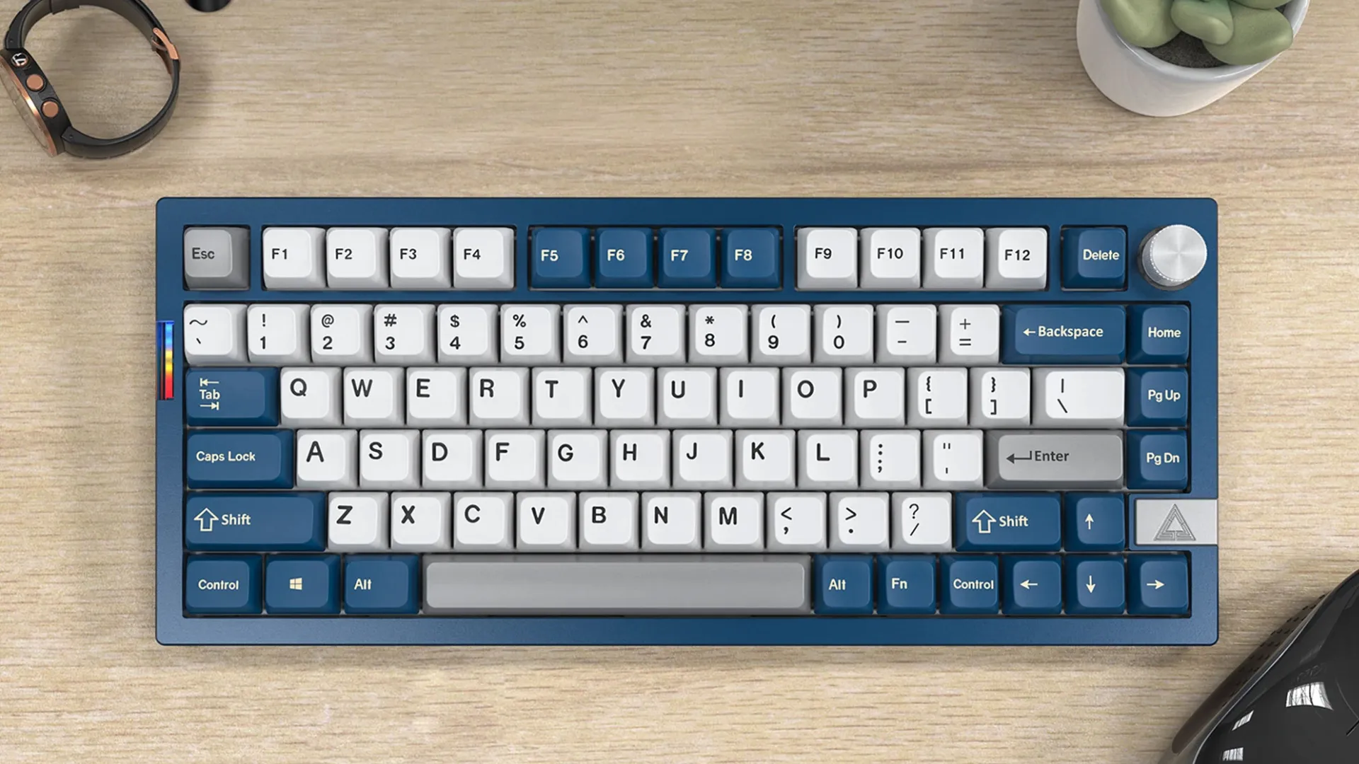 Клавіатура Montech MKey PRO75% WRL Freedom (Blue/White) (UA)