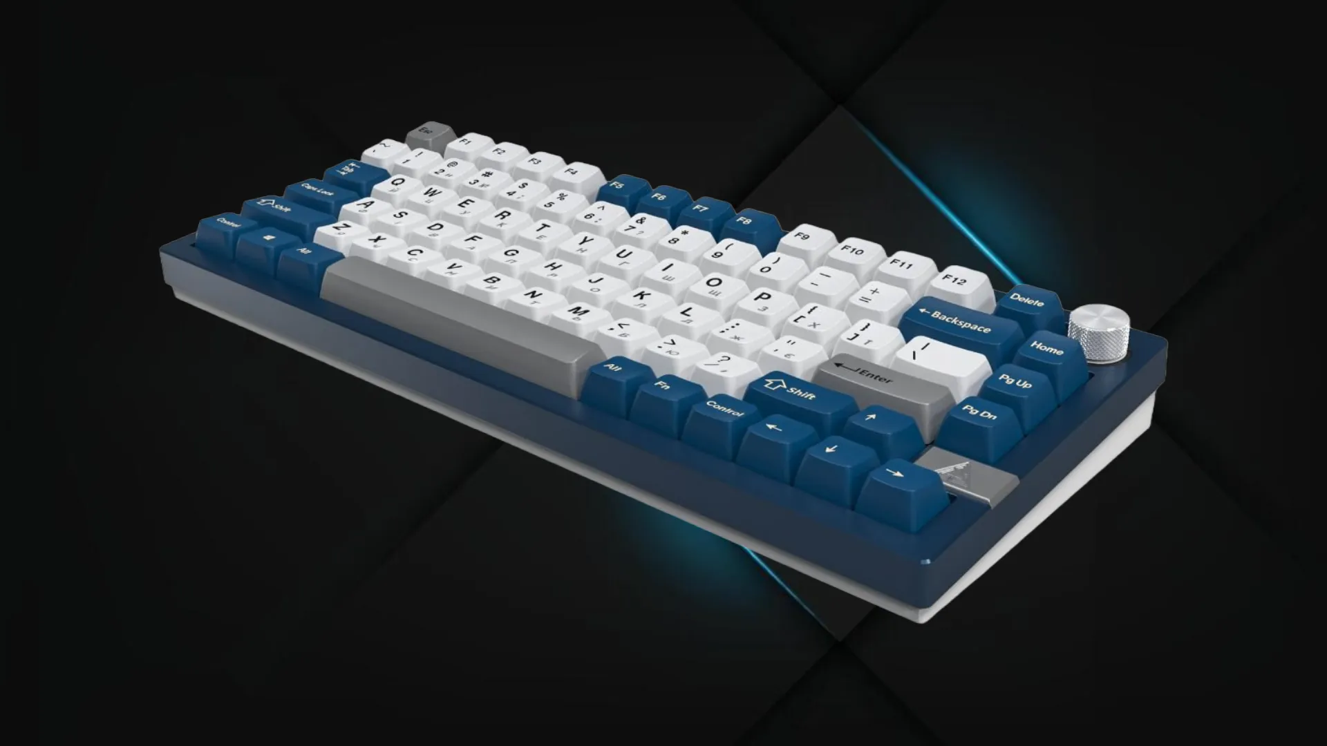 Клавіатура Montech MKey PRO75% WRL Freedom (Blue/White) (UA)