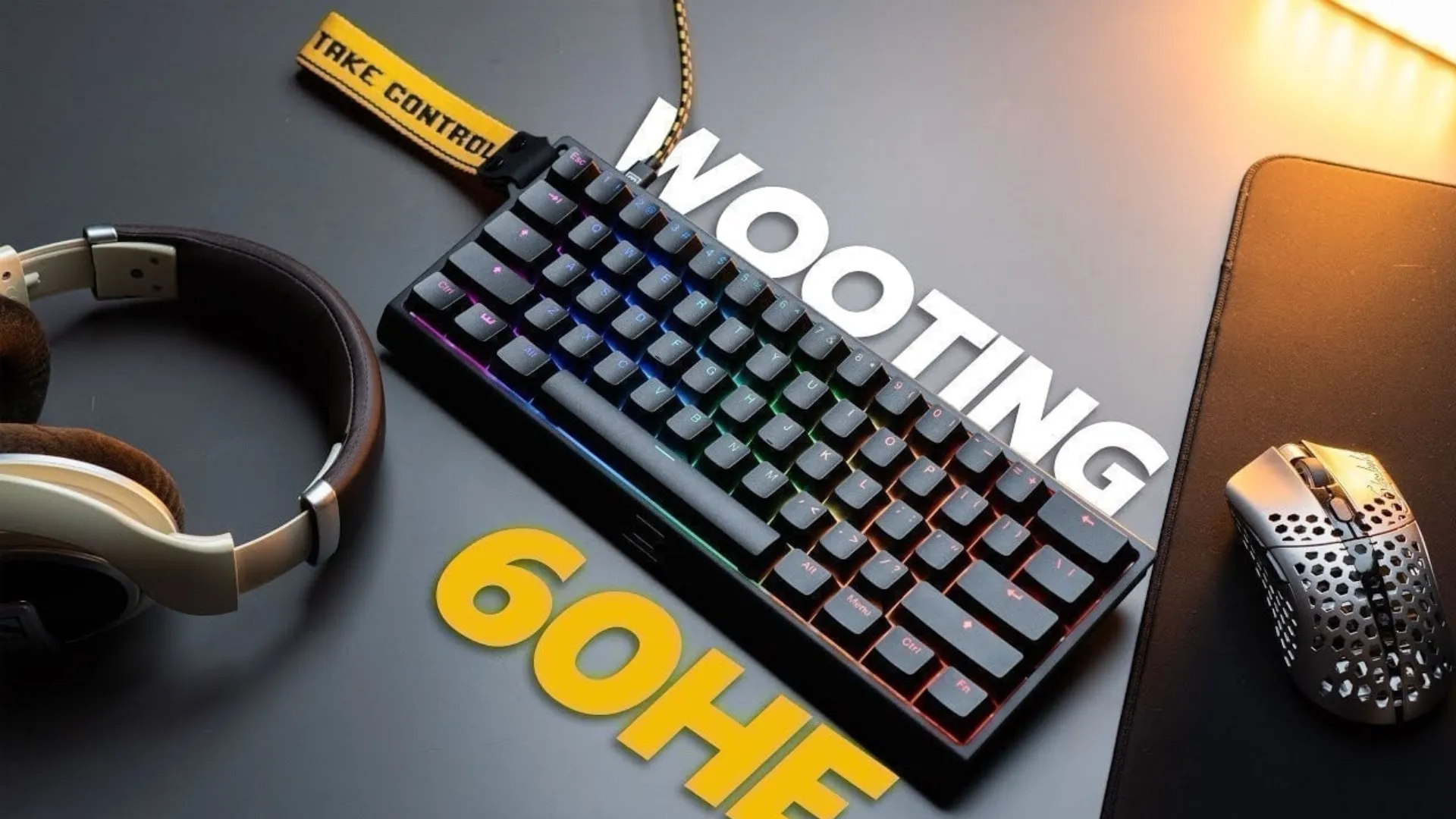Клавіатура Wooting 60HE+ (Black) (EU)