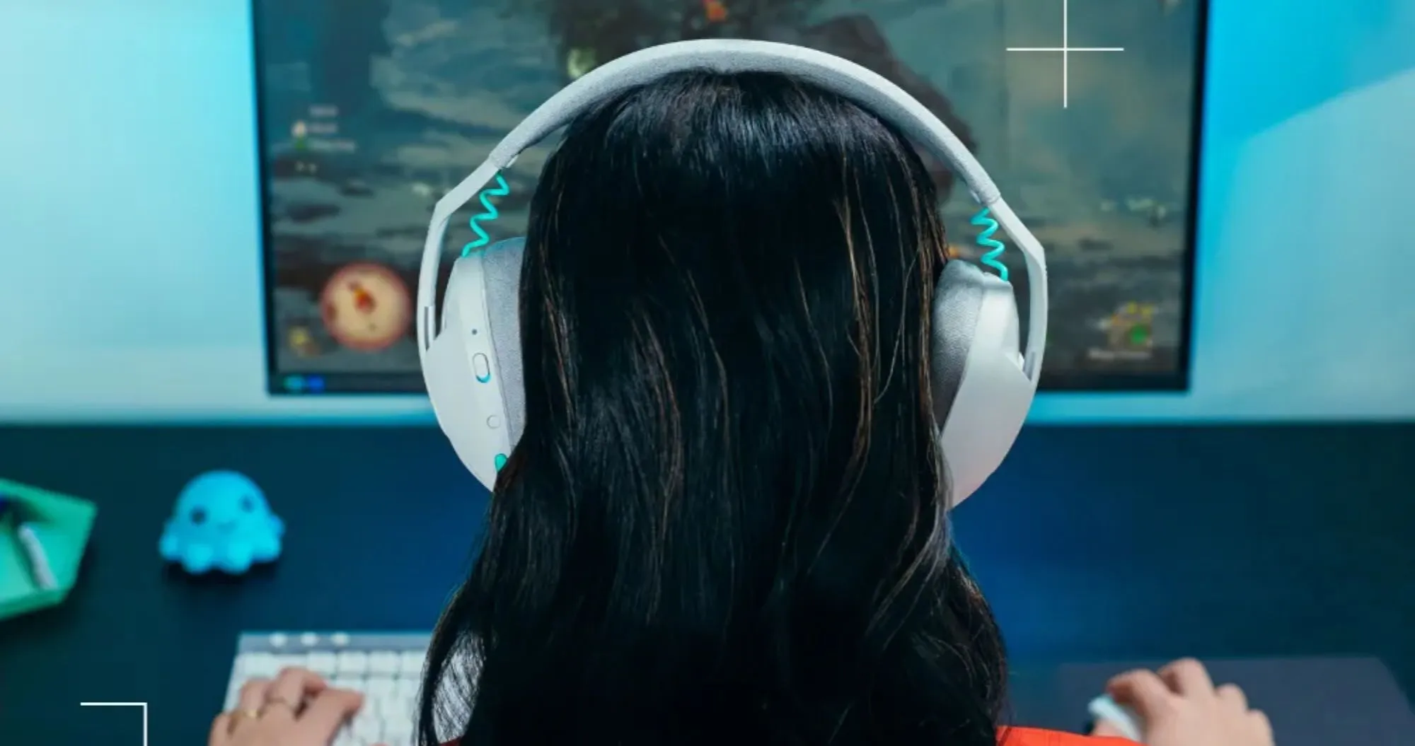 Ігрові навушники Logitech G321 LightSpeed (White) (UA)