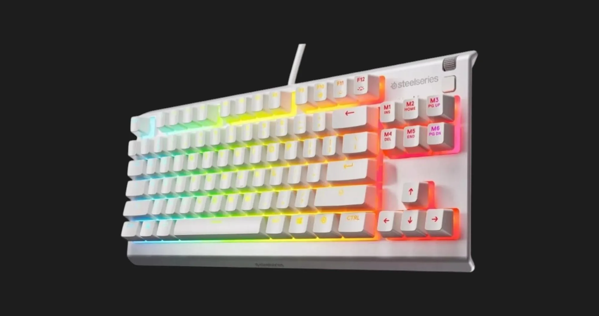 Ігрова клавіатура SteelSeries Apex 3 TKL (UA) (Aqua)