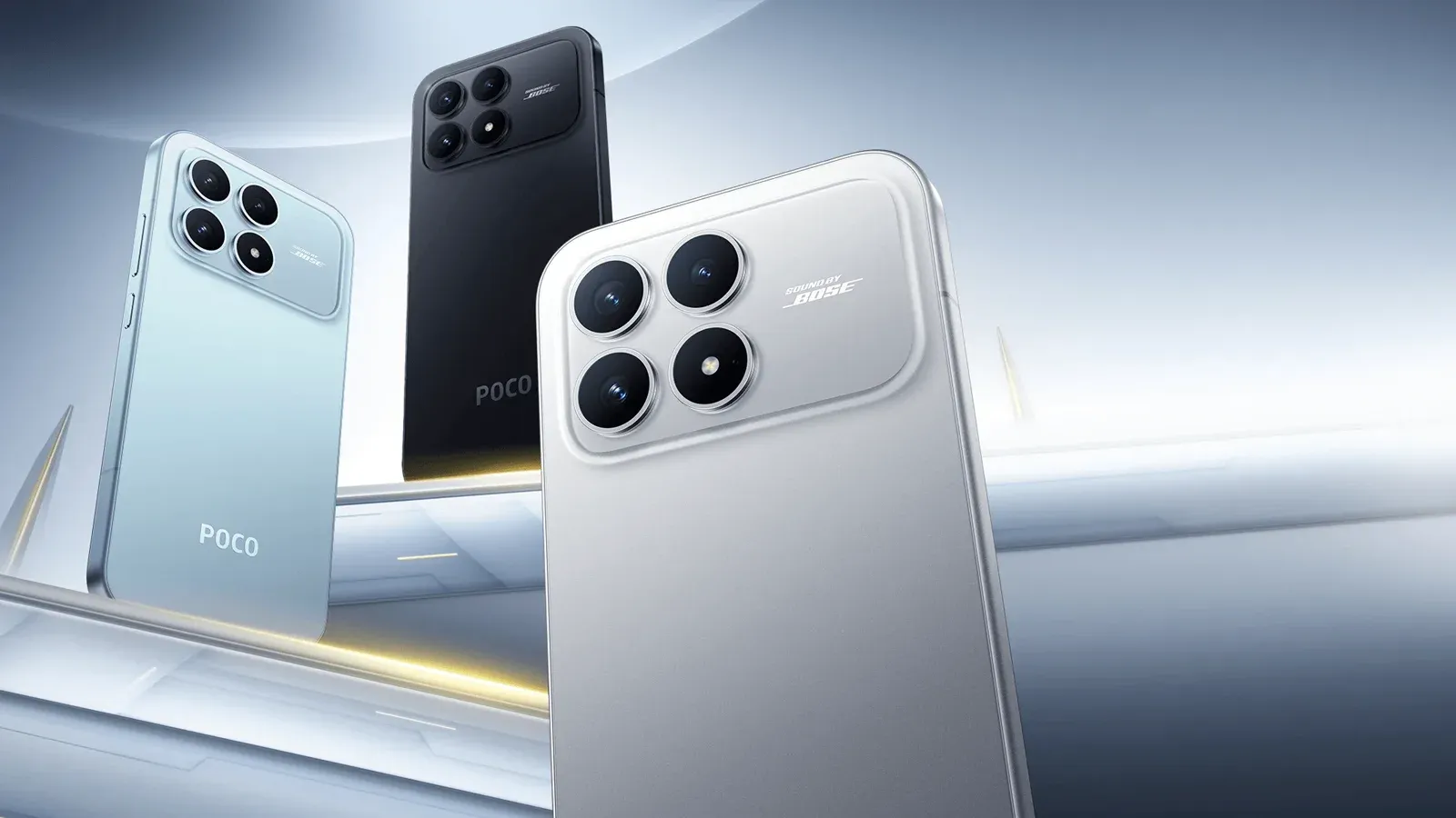 Смартфон POCO F8 Pro 12/256GB (Titanium Silver)