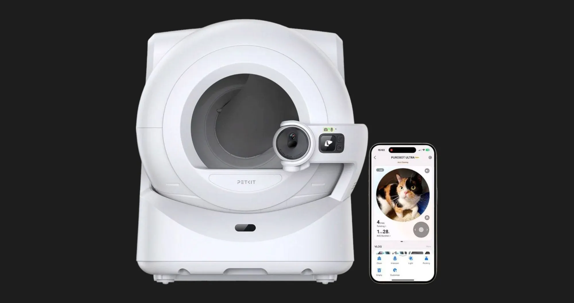 Смарт лоток PETKIT Purobot Ultra (White)