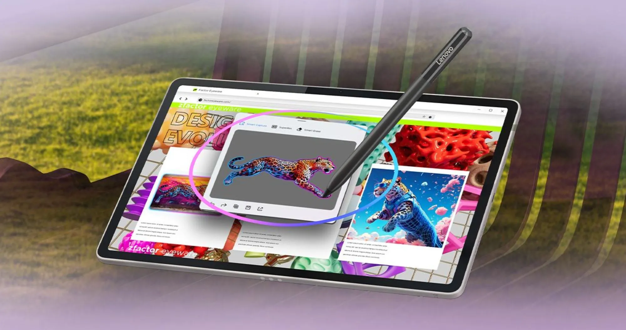 Планшет Lenovo Yoga Tab Wi-Fi 8/256GB + Pen (Seashell)