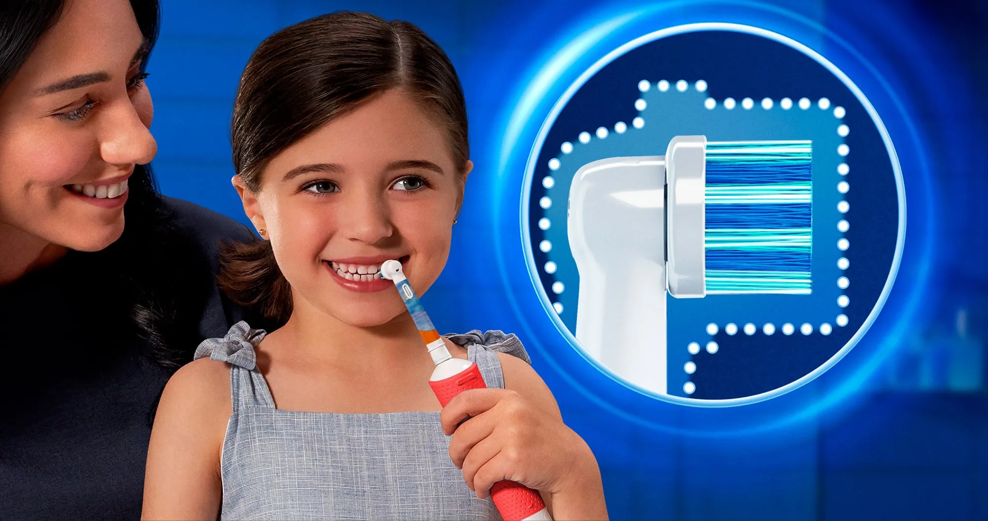 Зубна електрощітка Oral-B iO Kids Stitch (iOS2K.1I9.K) (Blue)