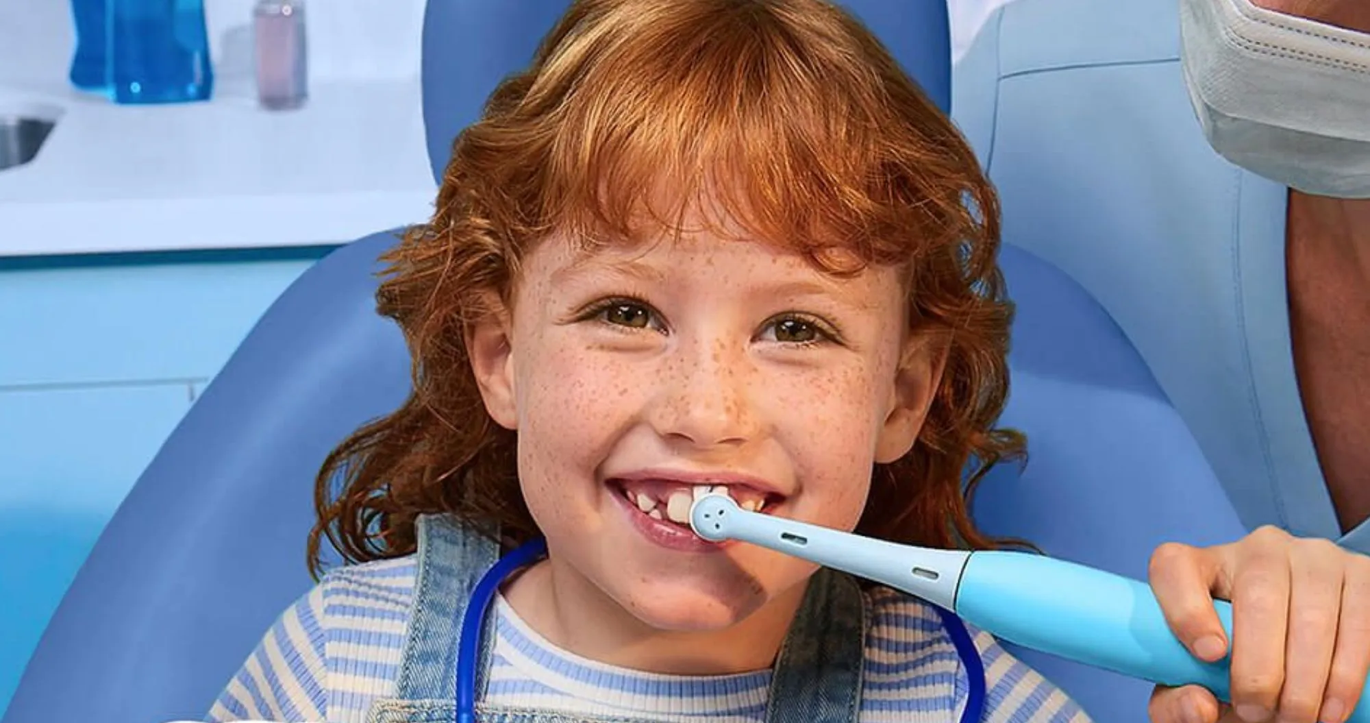 Зубна електрощітка Oral-B iO Kids Stitch (iOS2K.1I9.K) (Blue)