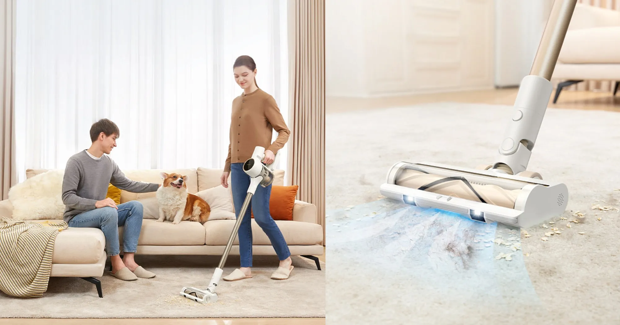 Акумуляторний пилосос Dreame R10s Aqua (White)