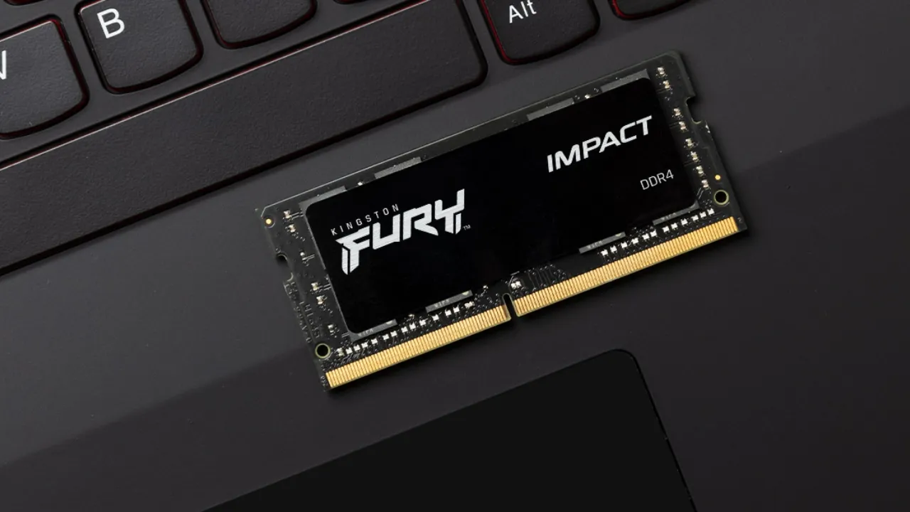 Оперативна памʼять Kingston Fury Impact SO-DIMM DDR4 16GB 1x16GB 3200MHz (KF432S20IB/16)