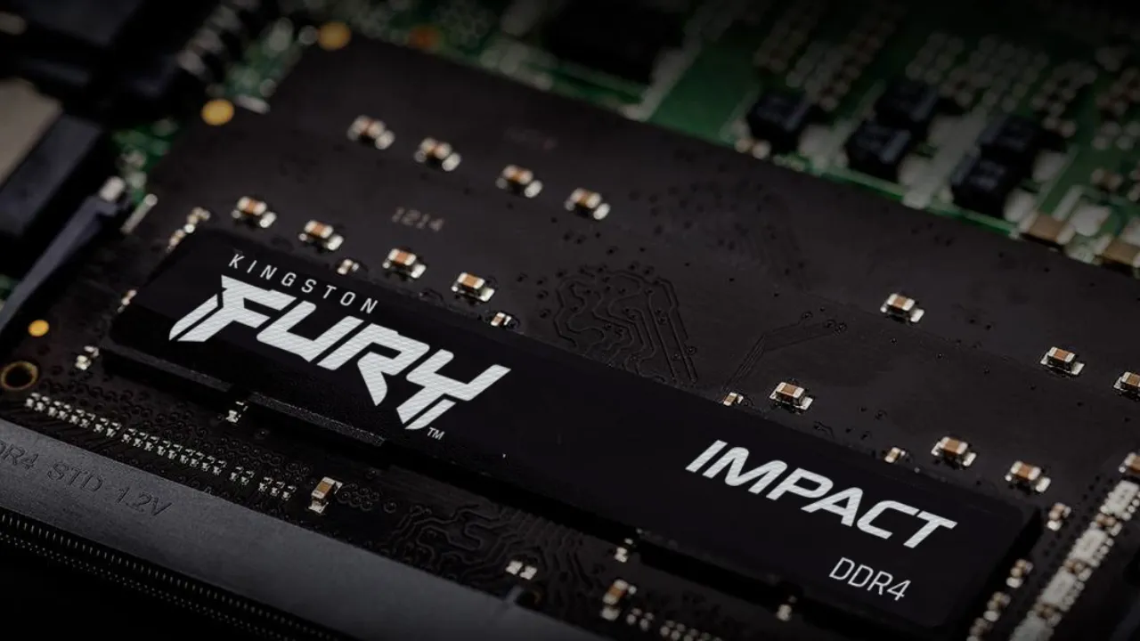Оперативна памʼять Kingston Fury Impact SO-DIMM DDR4 16GB 1x16GB 3200MHz (KF432S20IB/16)