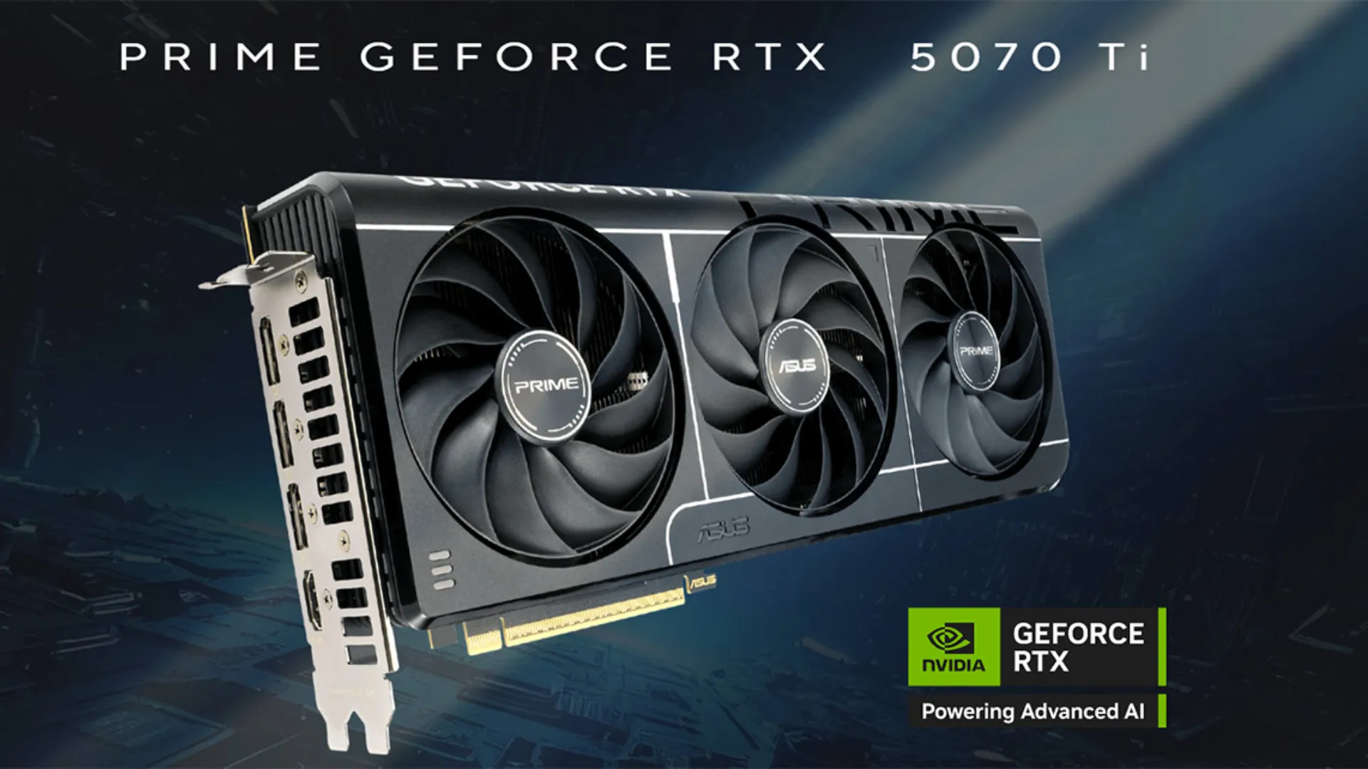 Відеокарта ASUS GeForce RTX 5070 Ti PRIME OC 16GB (90YV0MF0-M0NA00)