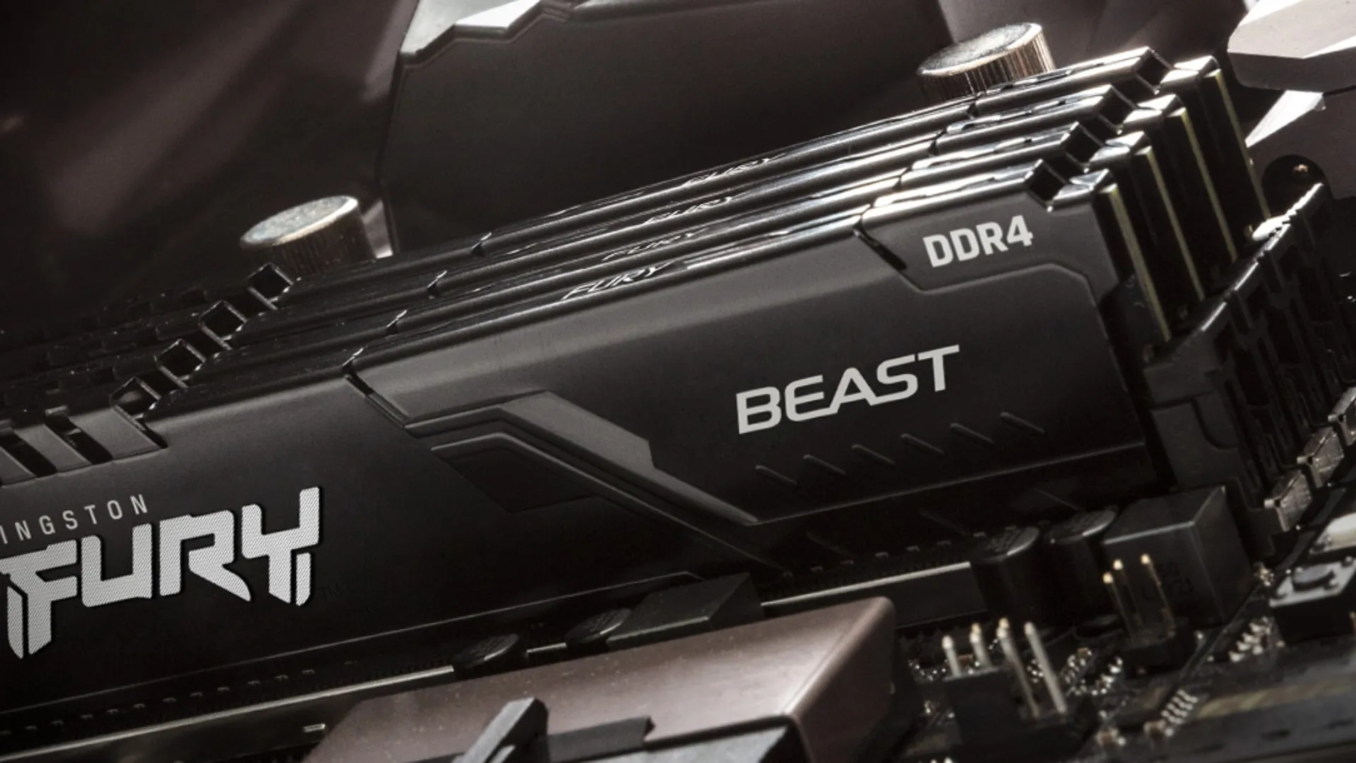 Оперативна памʼять Kingston Fury Beast DDR4 32GB 2x16GB 3200MHz (KF432C16BBK2/32)