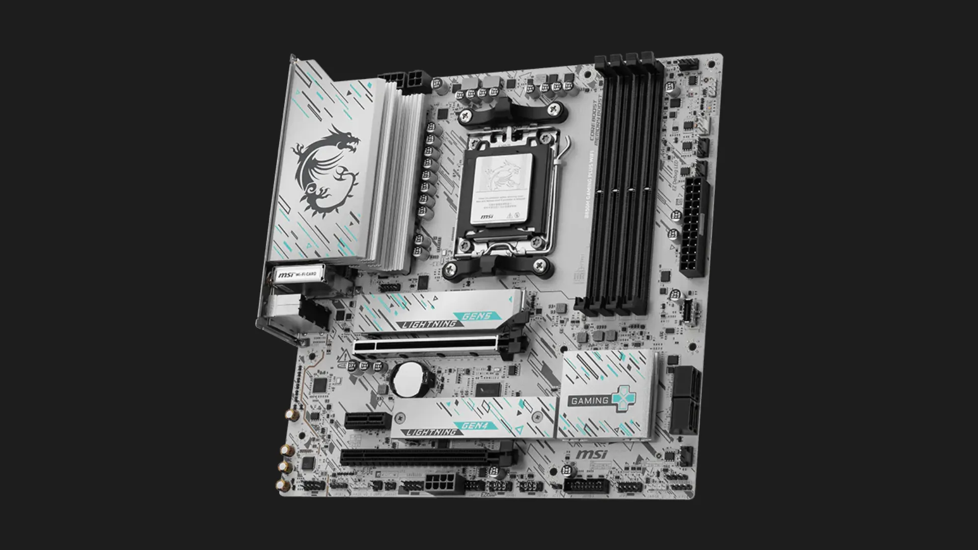 Материнська плата MSI B850M GAMING PLUS WIFI (sAM5) (B850M GAMING PLUS WIFI)