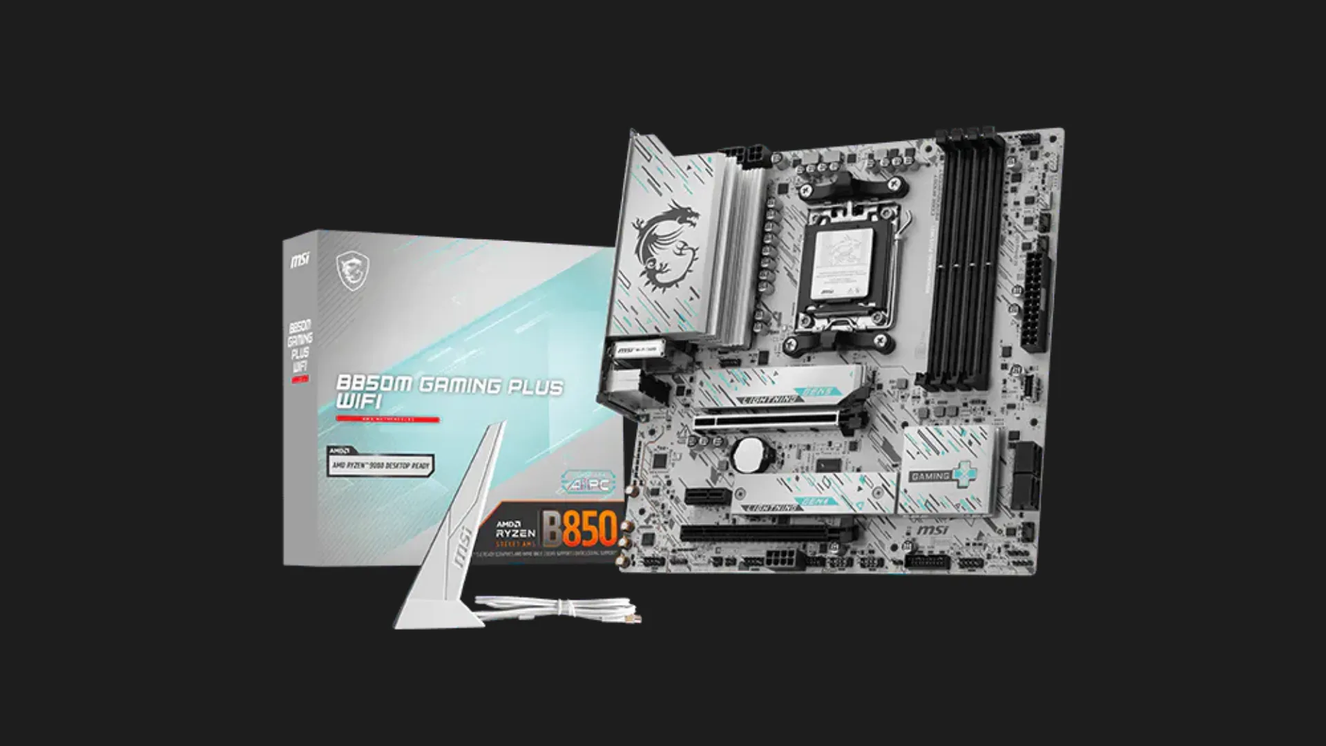 Материнська плата MSI B850M GAMING PLUS WIFI (sAM5) (B850M GAMING PLUS WIFI)