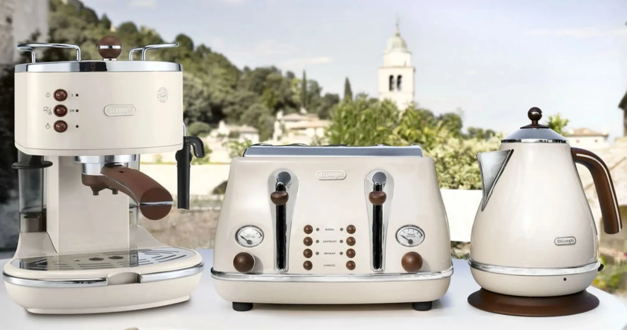 Електрочайник DeLonghi Icona Vintage KBOV 2001 BG