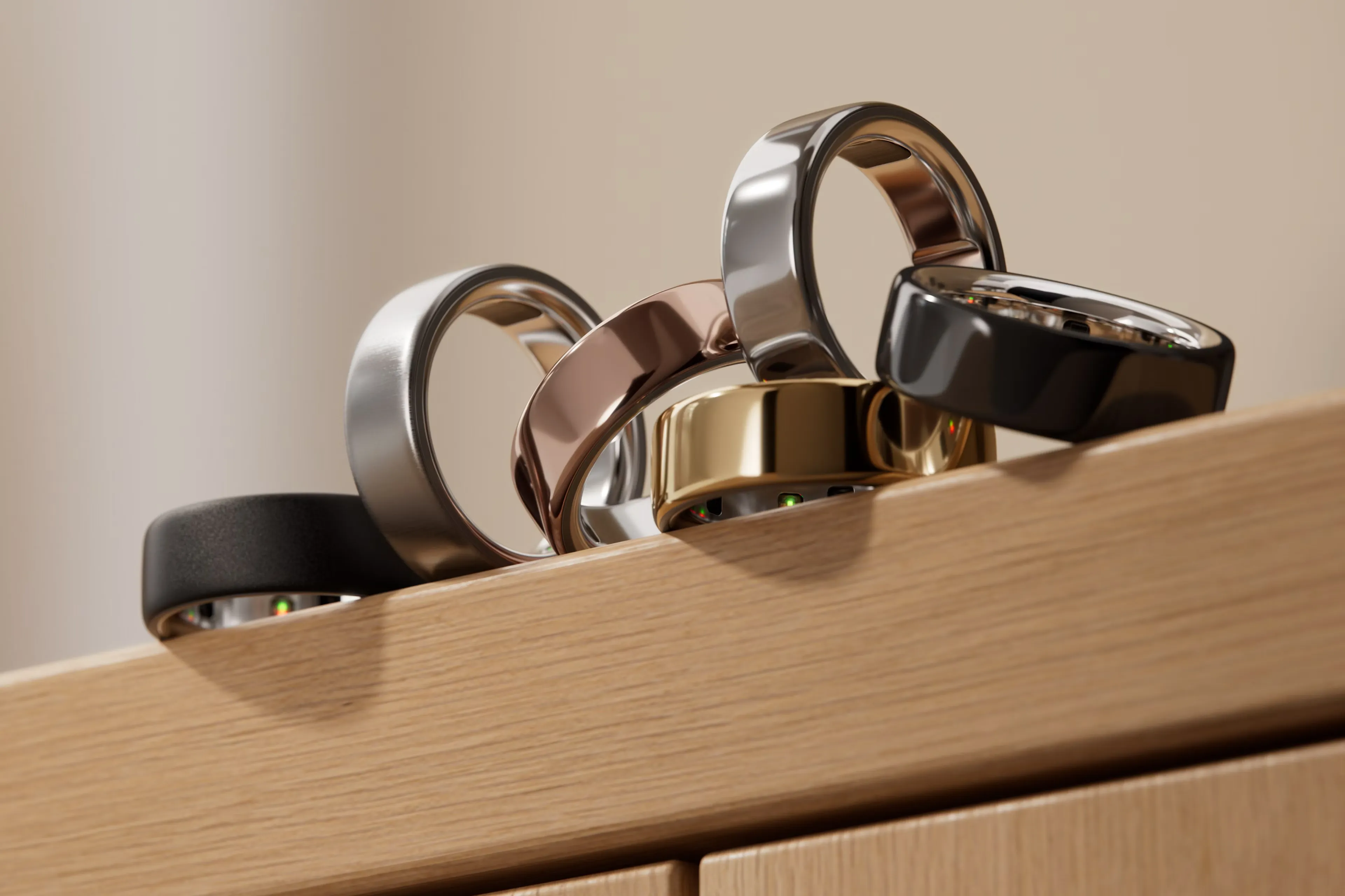 Смарт-кільце Oura Ring 4 Stealth Size 10