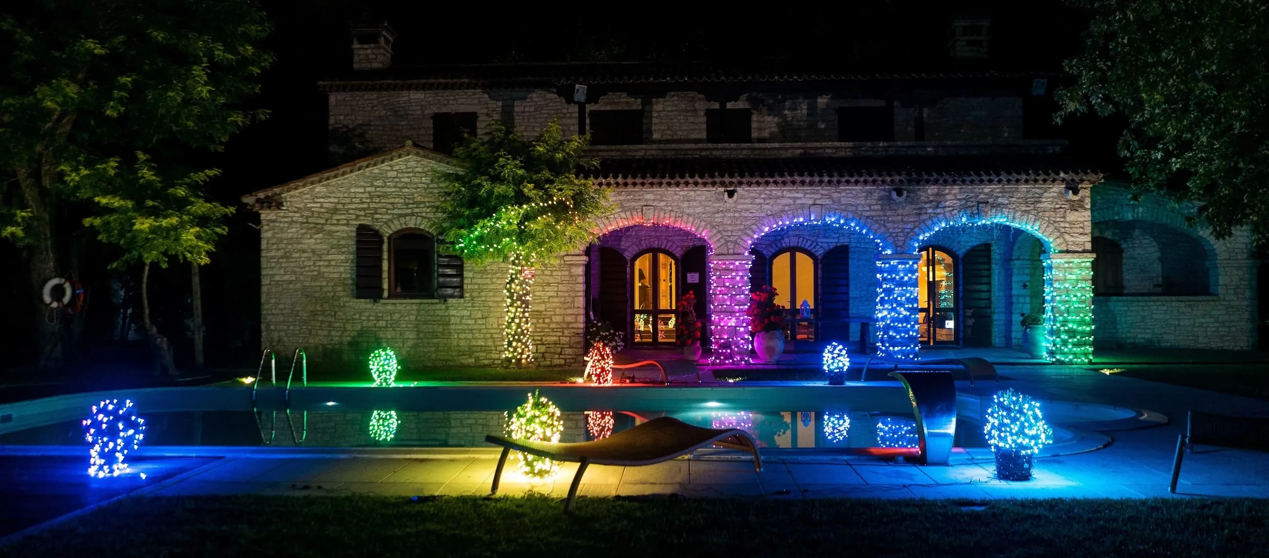 Гірлянда Smart LED Twinkly Icicle RGB 190, Gen II, IP44, довжина 5м, кабель прозорий