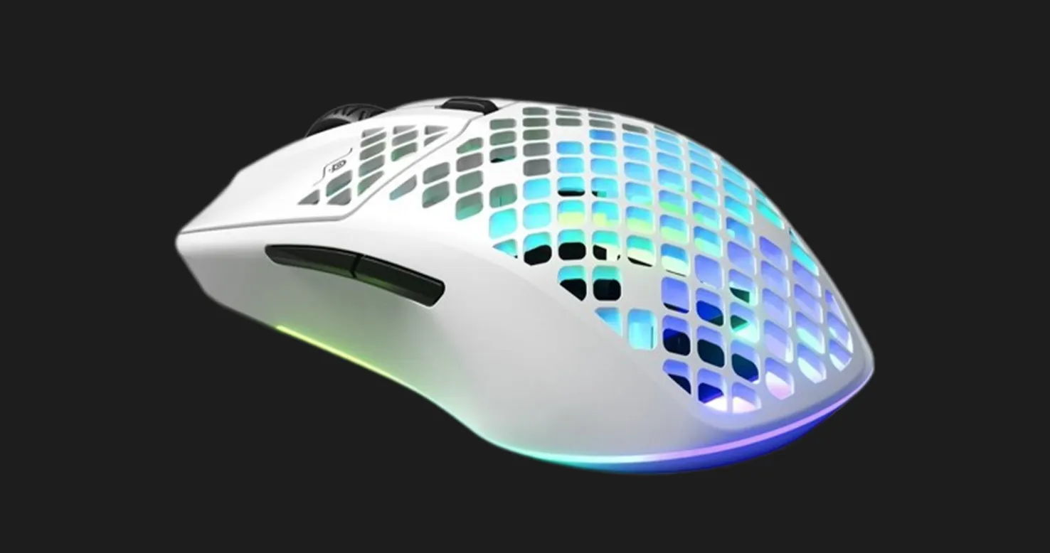 Ігрова миша SteelSeries Aerox 3 Wireless (Snow White) (UA)