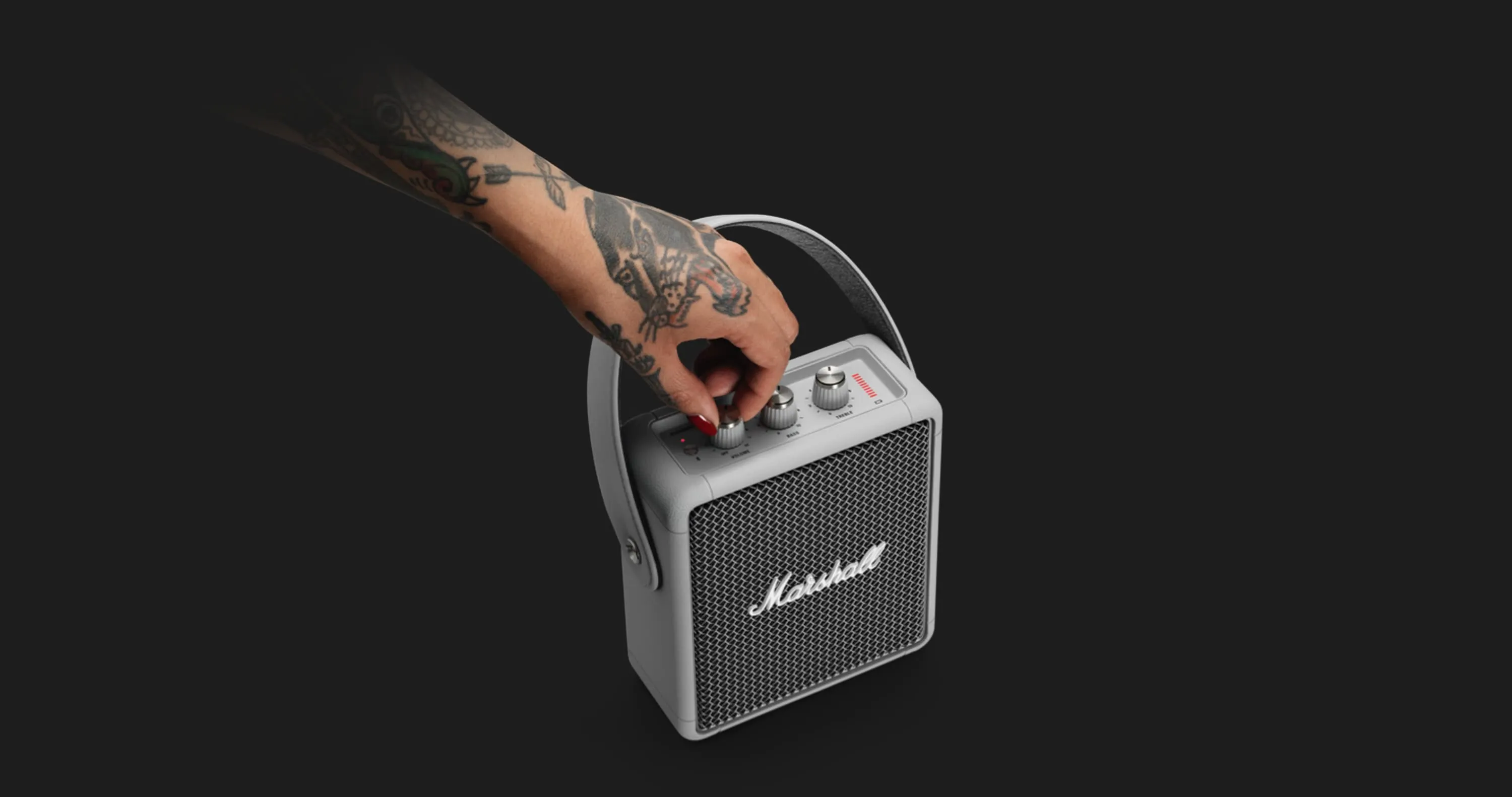 Акустика Marshall Portable Speaker Stockwell II (Black and Brass)