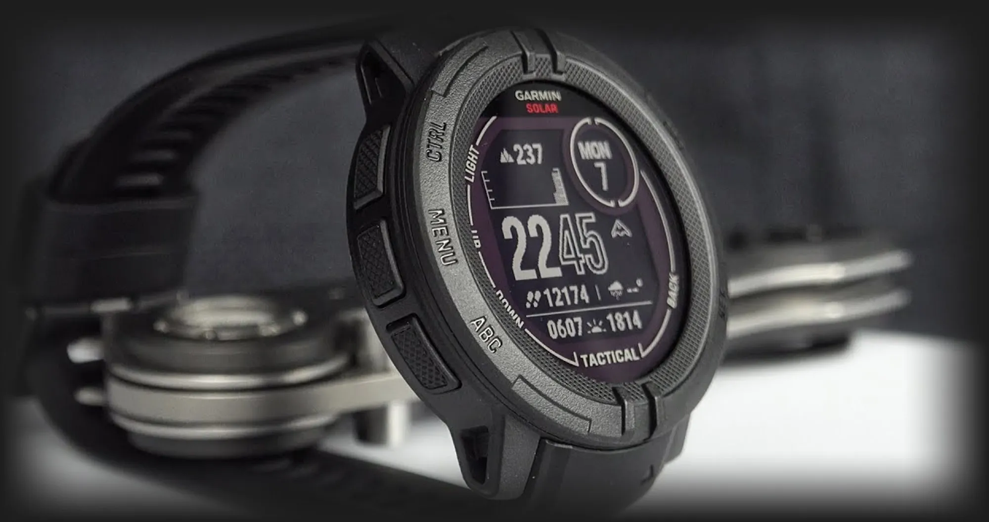 Garmin Instinct 2 Solar Tactical Edition Black