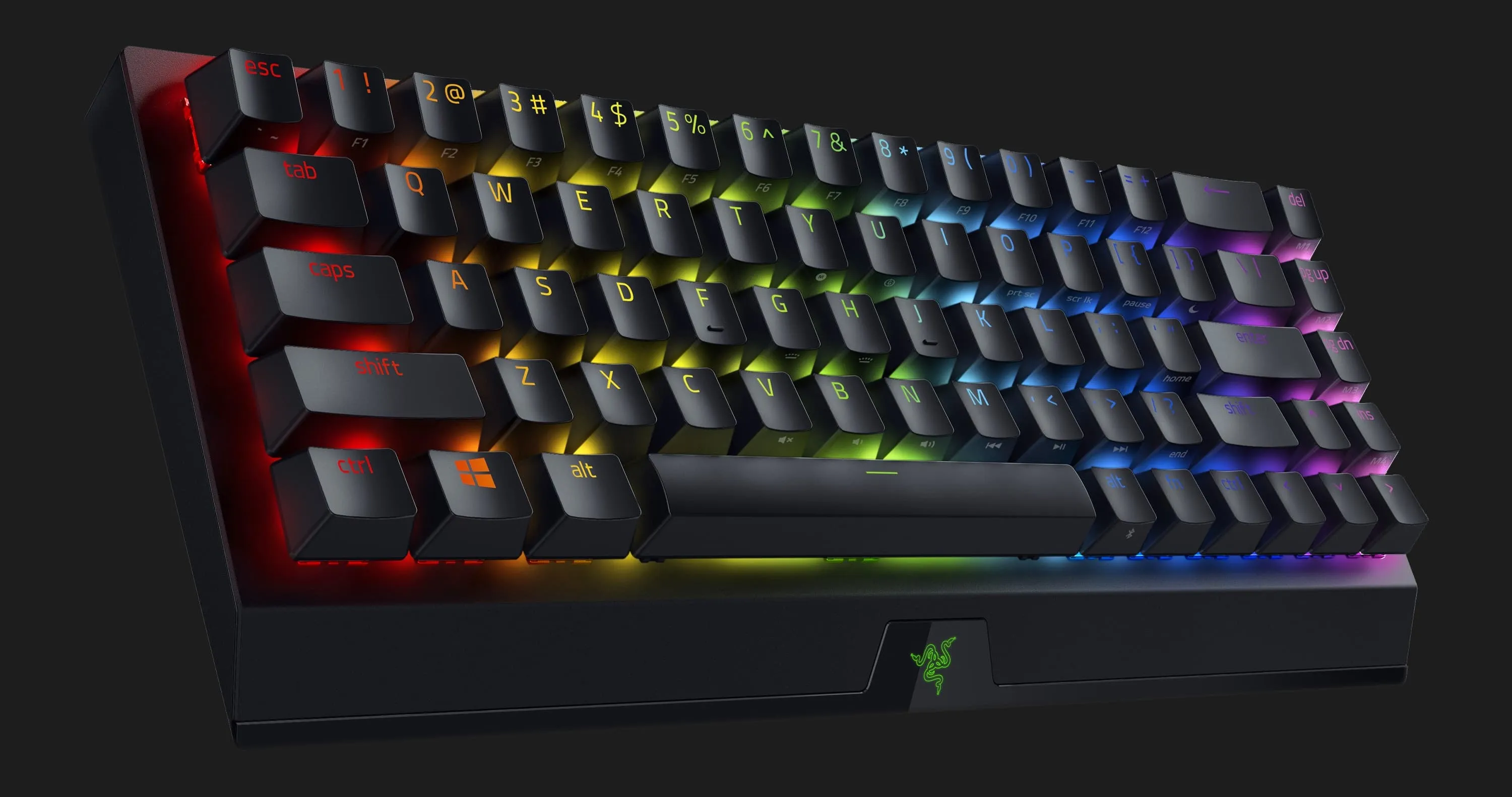 Клавіатура ігрова BlackWidow V3 Mini HyperSpeed ​​Green Switch (Black) (UA)