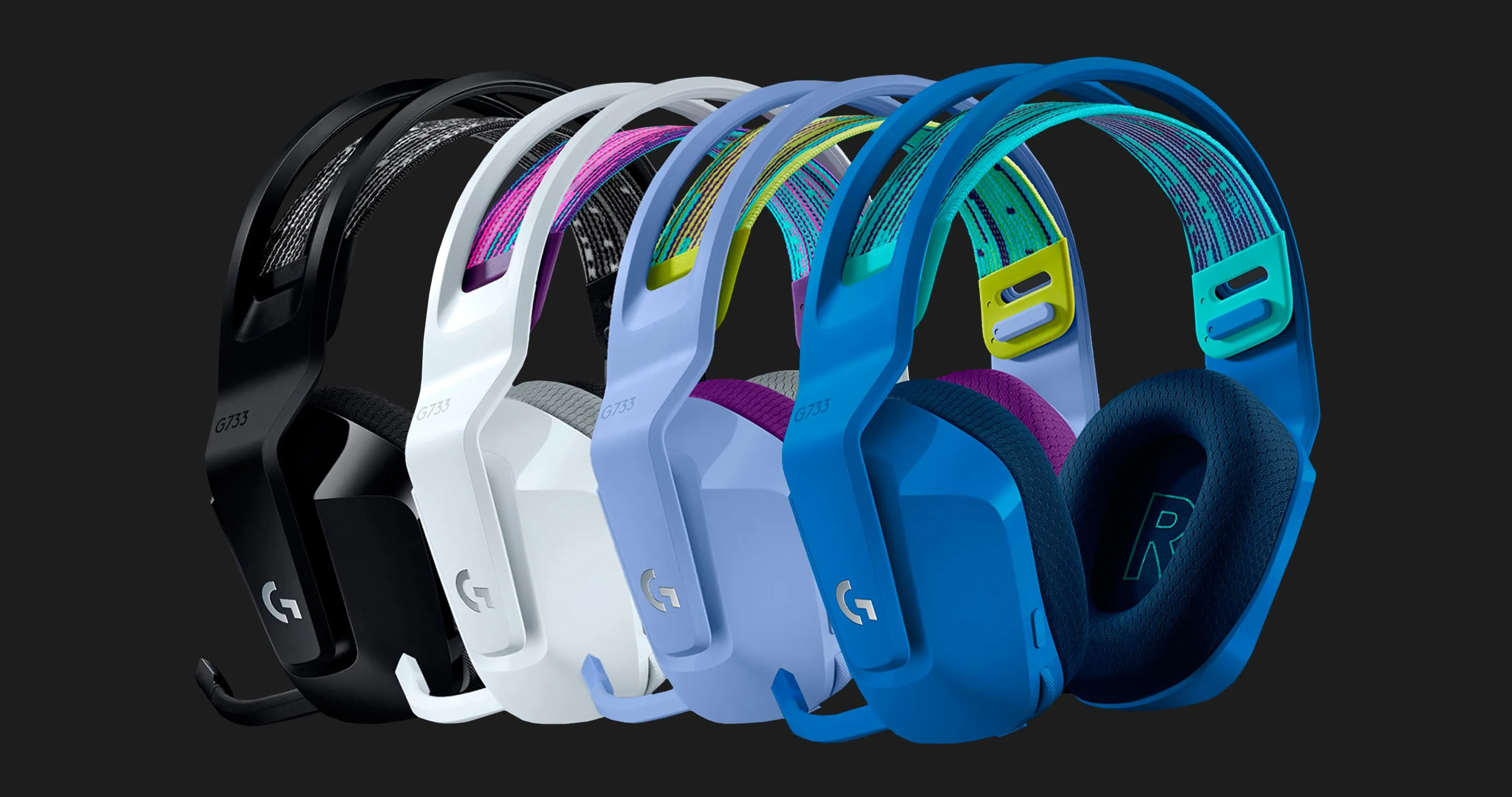 Ігрові навушники Logitech G733 Lightspeed Wireless RGB Gaming Headset Blue (UA)