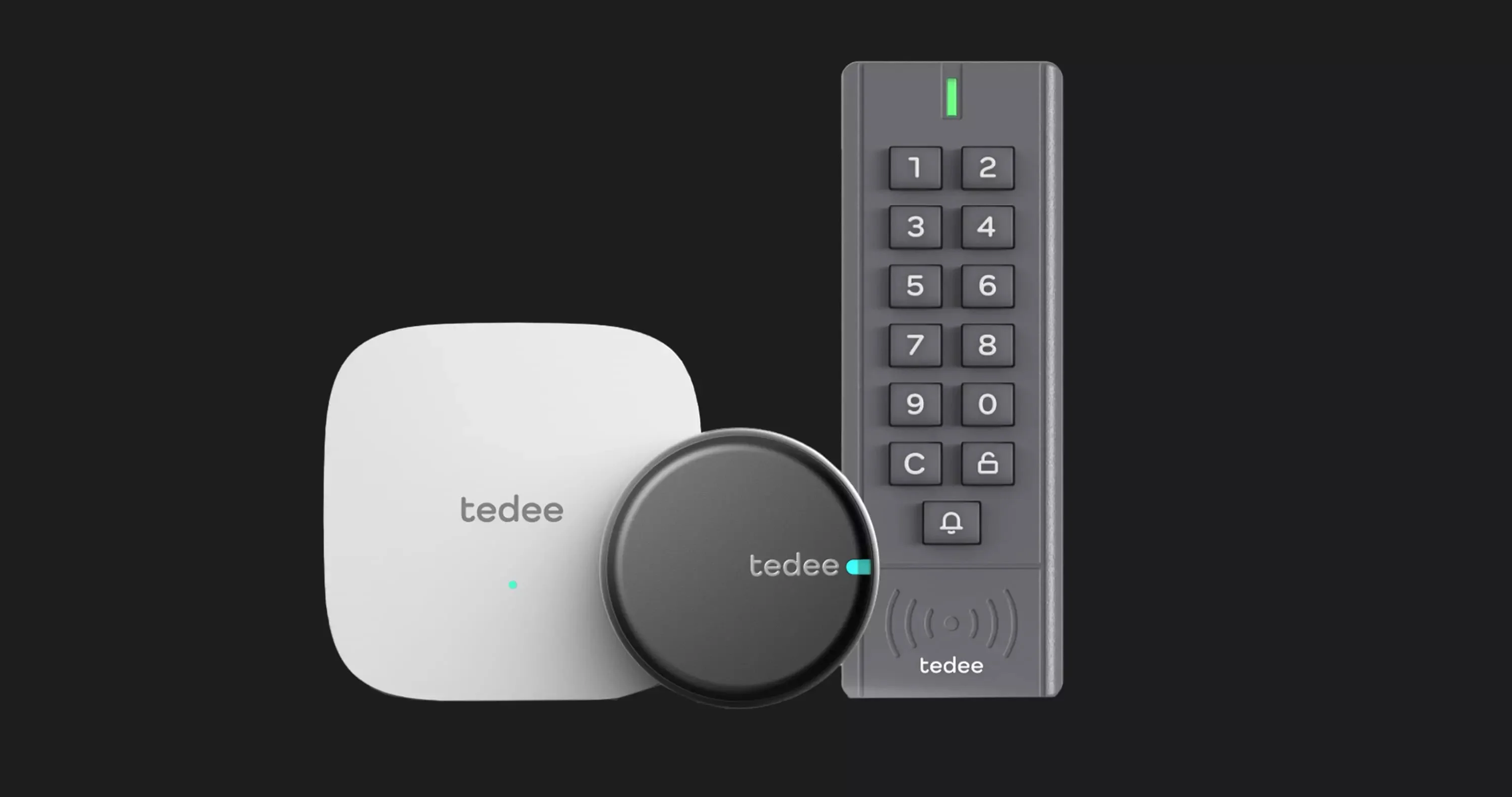 Клавіатура Tedee Smart Keypad (Gray)