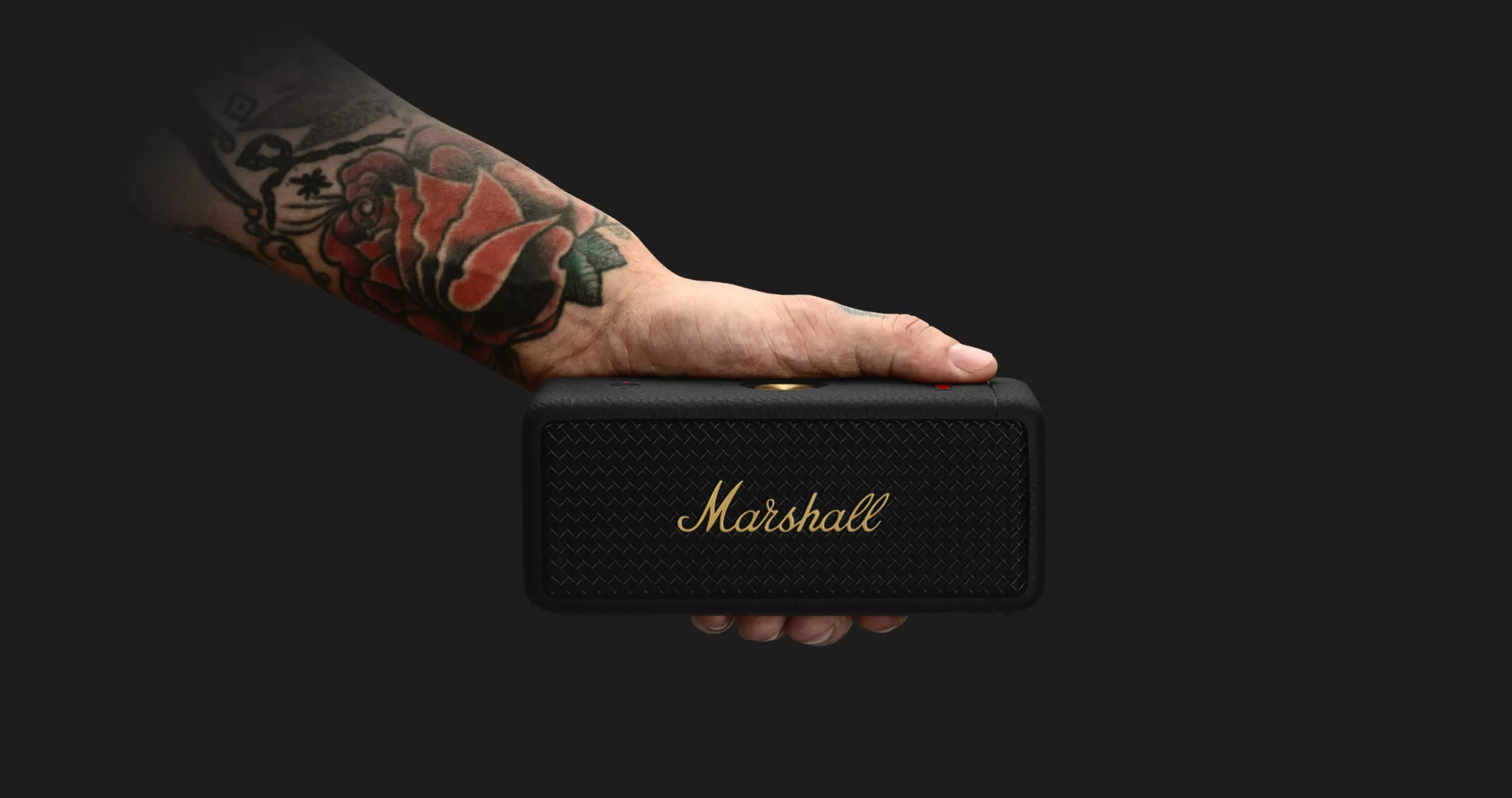 Акустика Marshall Portable Speaker Emberton II (Black and Brass)