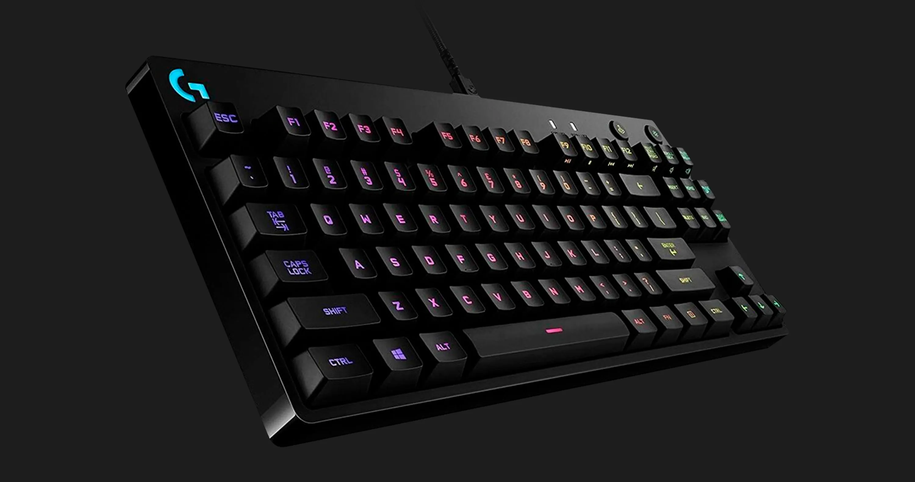Клавіатура ігрова Logitech G PRO TKL Corded Mechanical Gaming (Black) (UA)