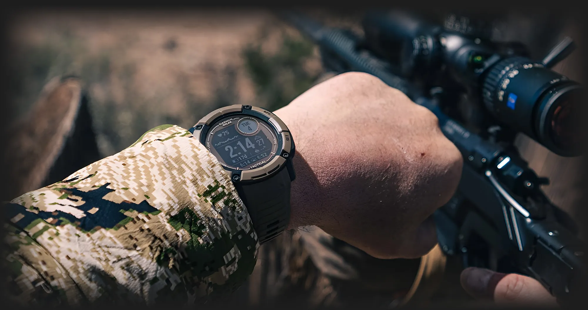 Garmin Instinct 2X Solar Tactical Edition Black
