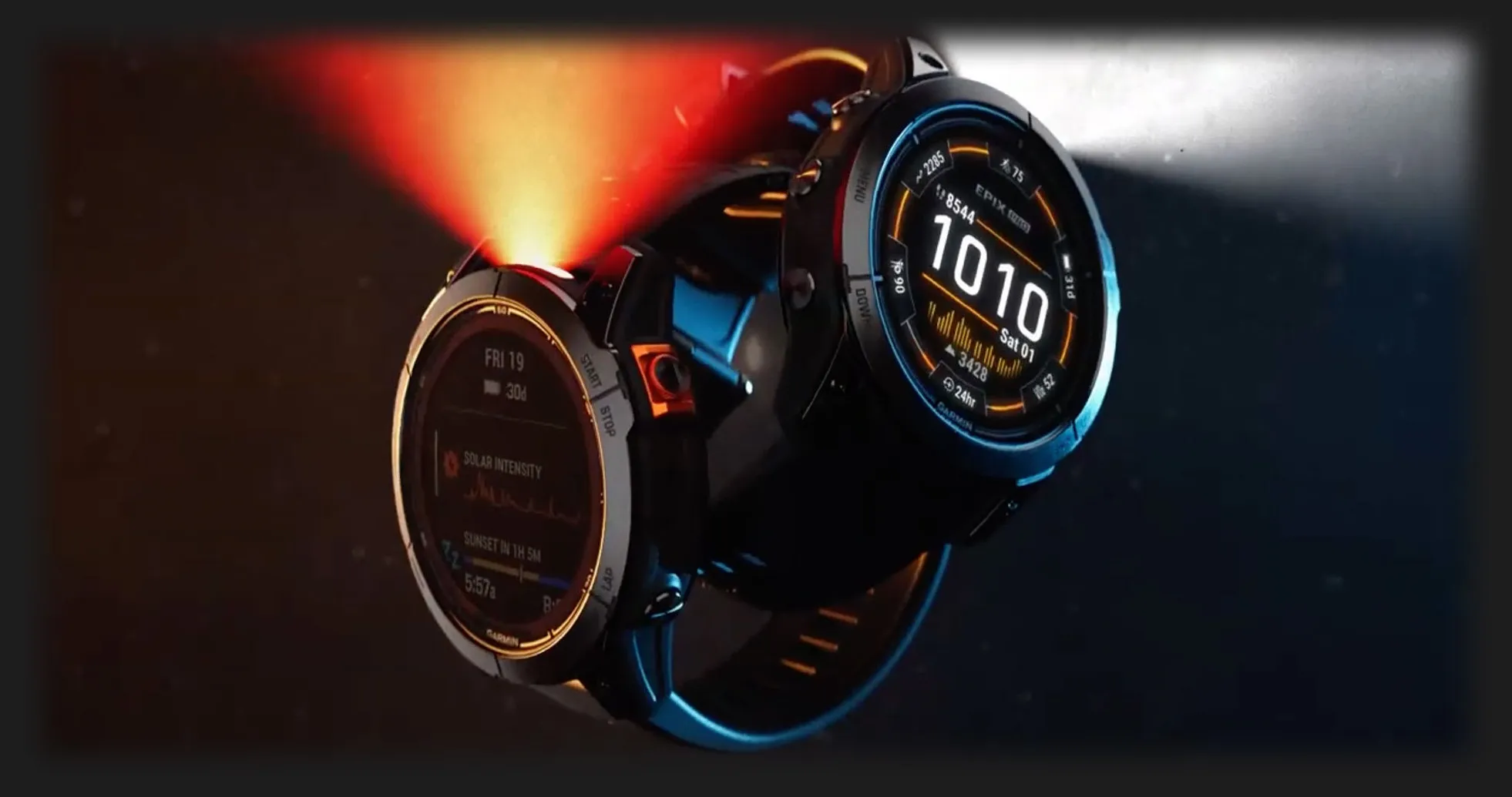 Garmin Fenix 7 Pro Sapphire Solar Carbon Gray DLC Titanium with Black Band