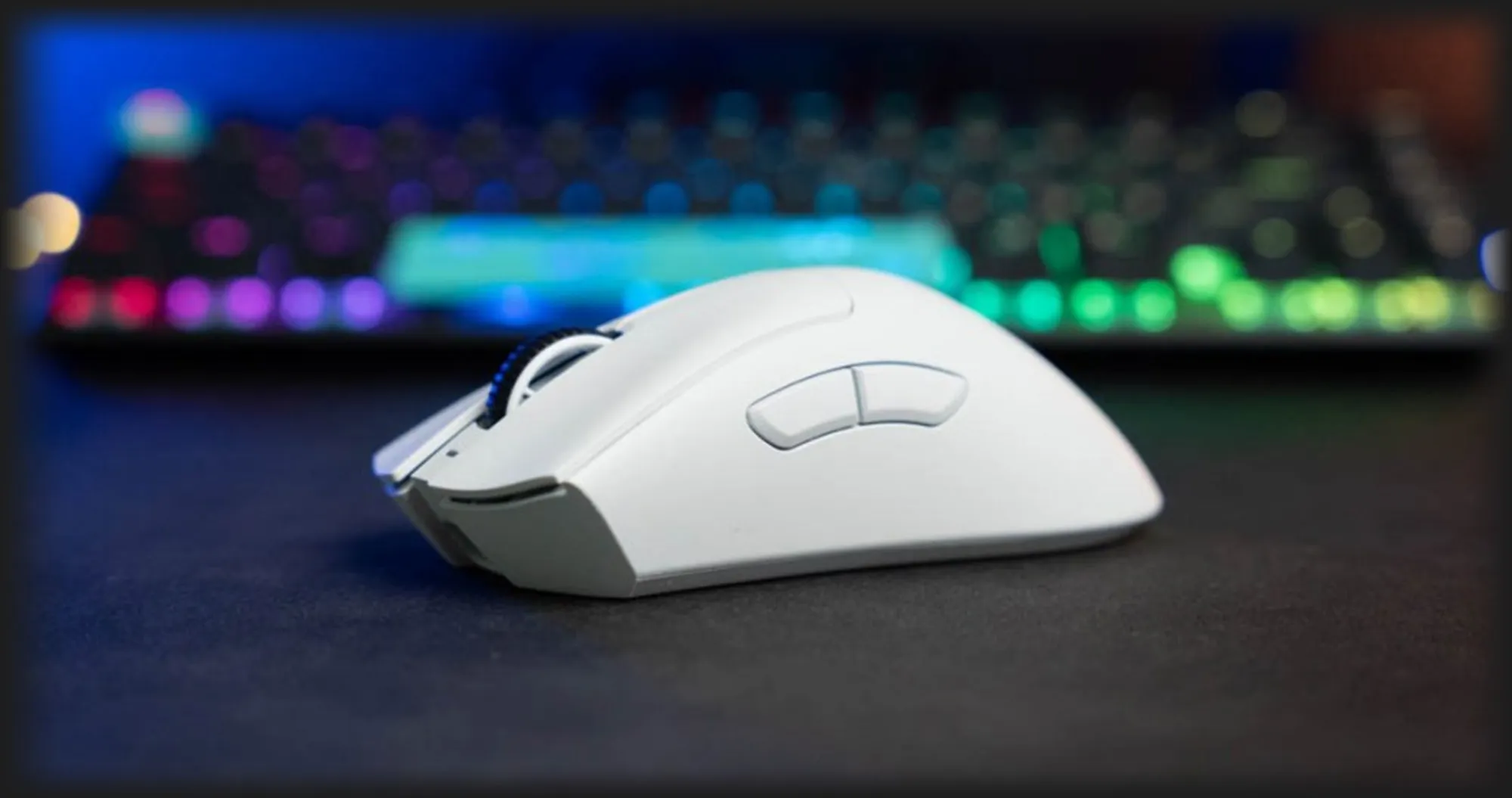 Ігрова миша Razer DeathAdder V3 Pro Wireless (White) (RZ01-04630200-R3G1) (UA)