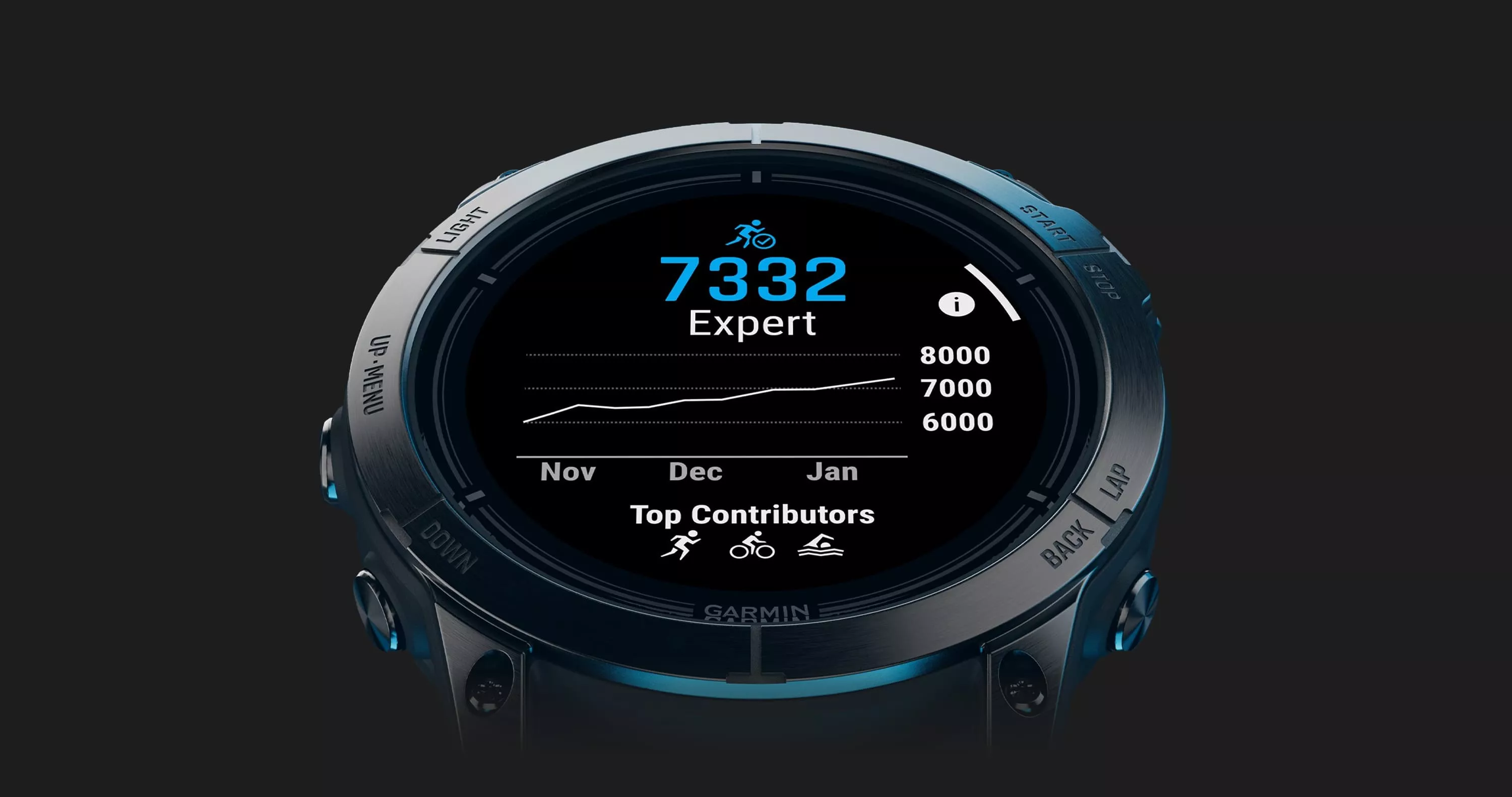 Garmin Epix Pro (Gen 2) Sapphire 47mm Titanium with Whitestone Band