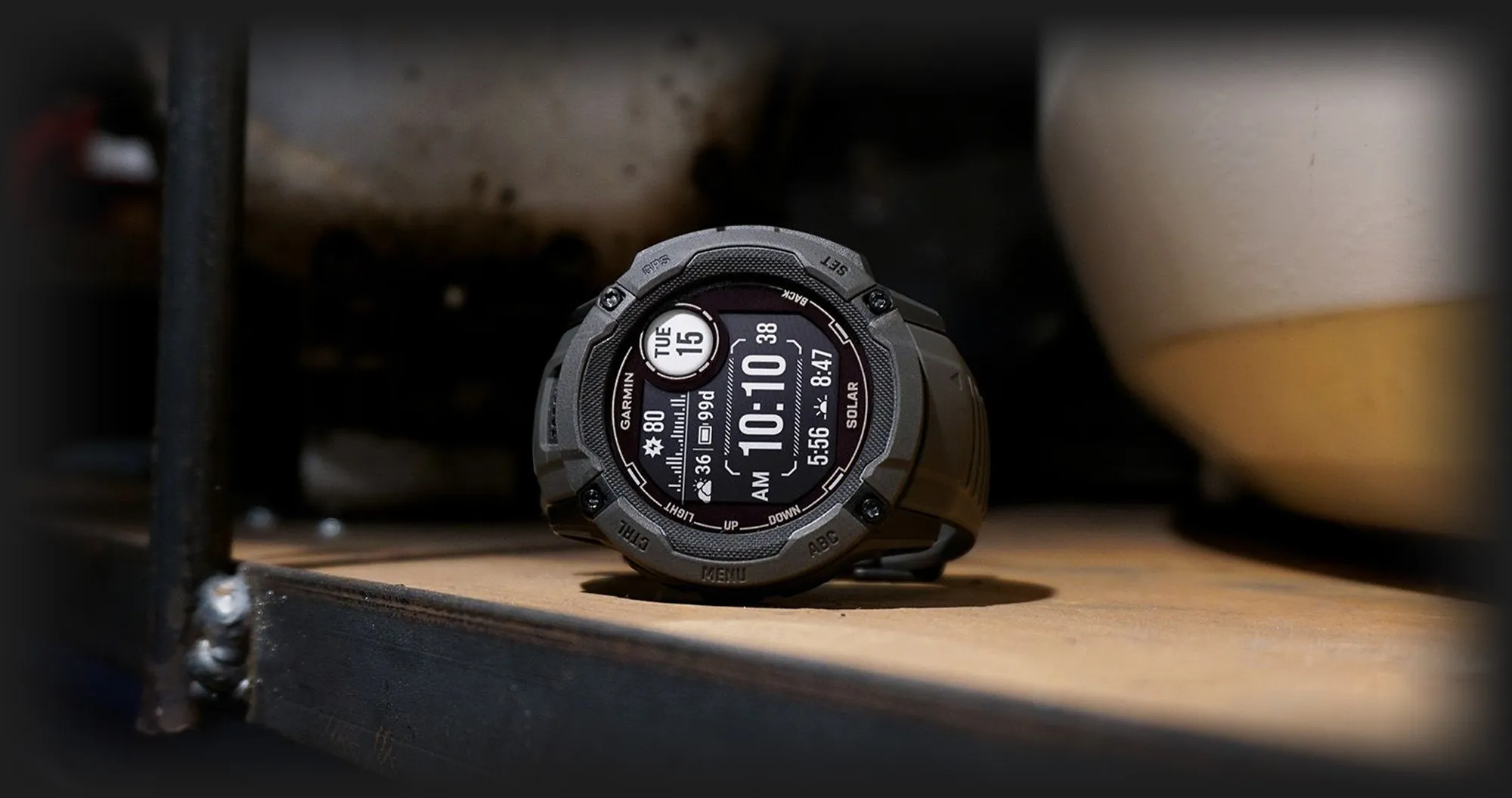 Garmin Instinct 2X Solar Flame Red