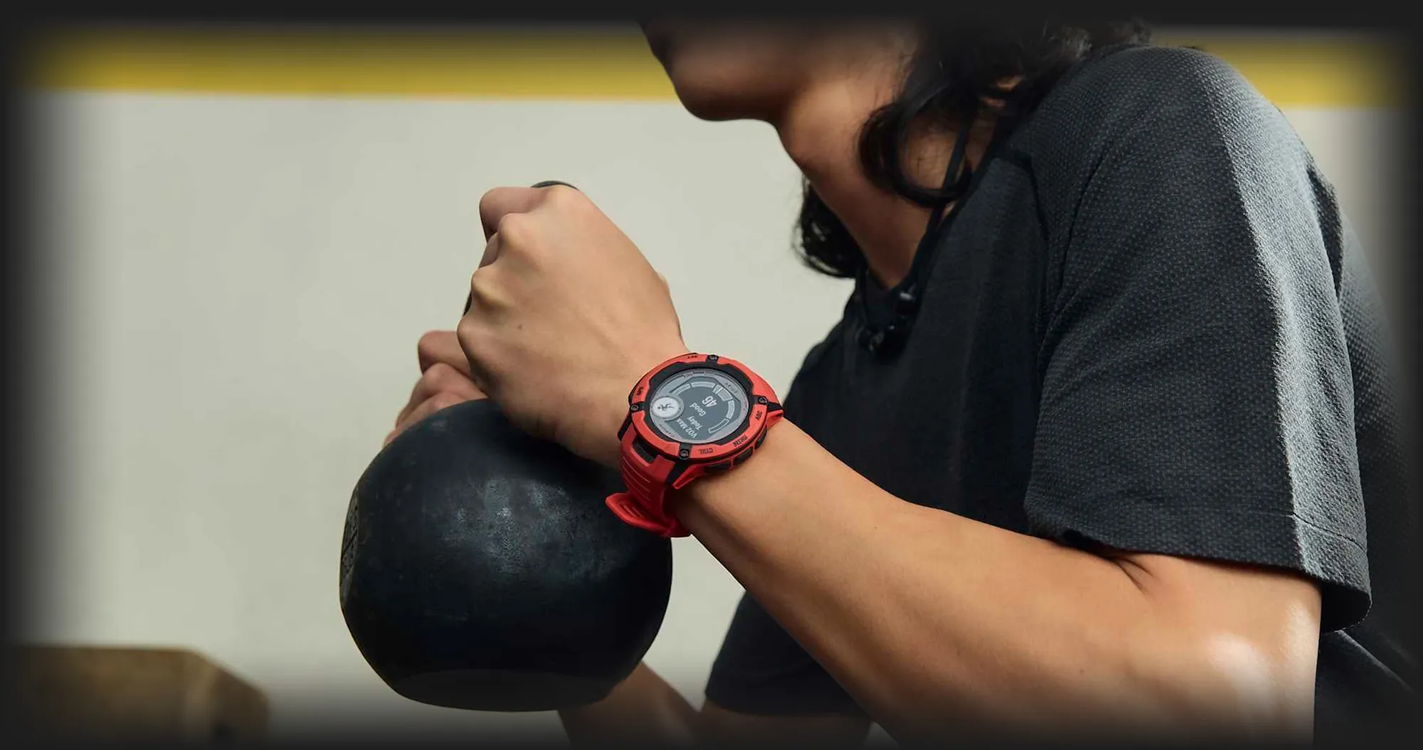 Garmin Instinct 2X Solar Flame Red