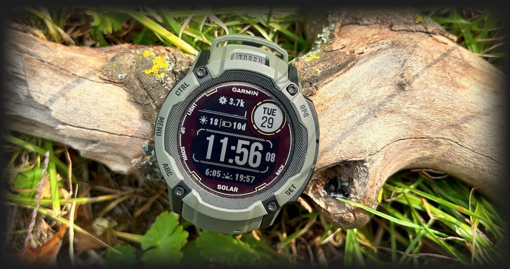 Garmin Instinct 2X Solar Flame Red