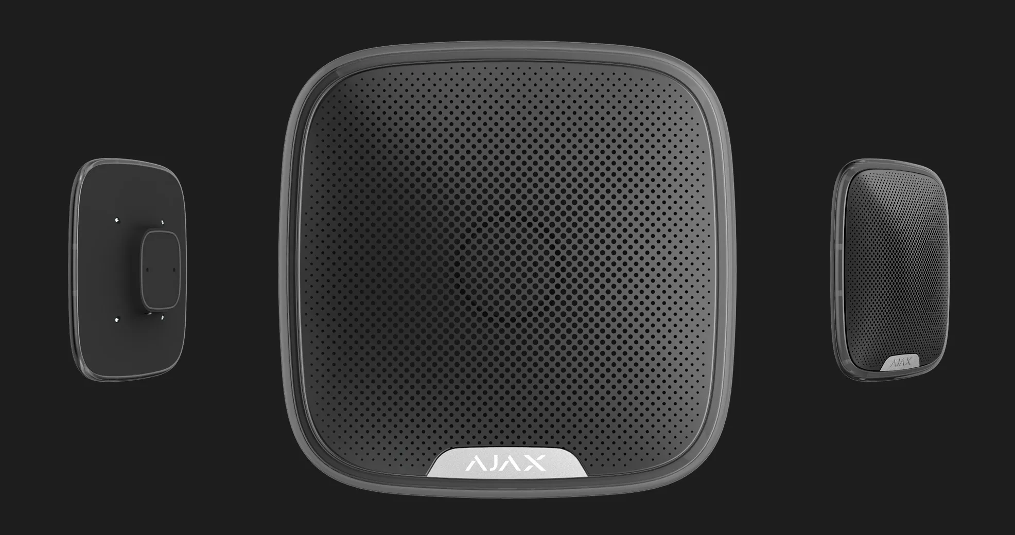 Бездротова зовнішня сирена Ajax StreetSiren 113 дБ, (Black)