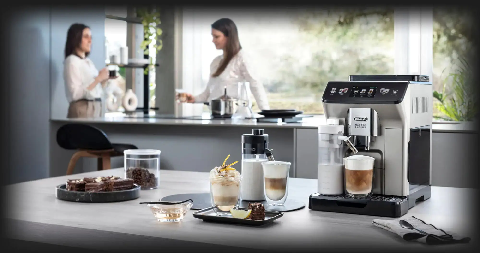 Кавомашина Delonghi Eletta Explore (Gray)