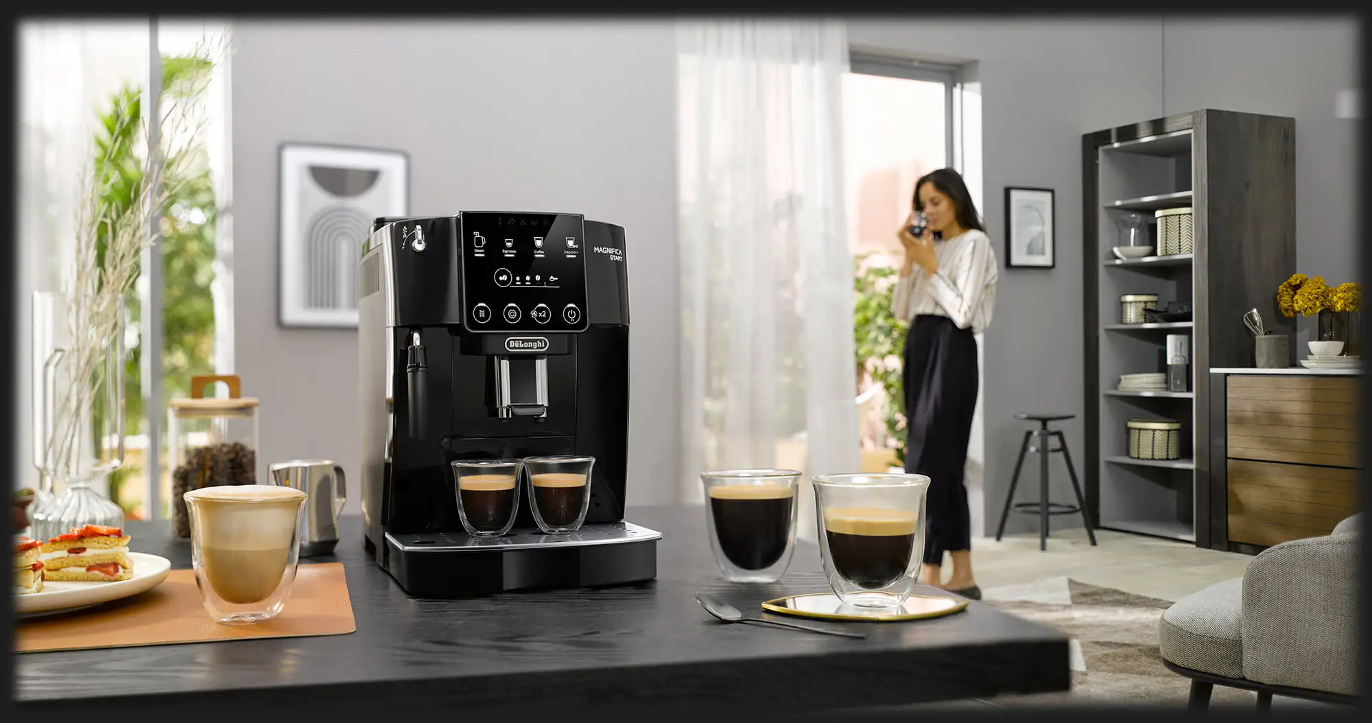 Кавомашина Delonghi Magnifica Start (Black)