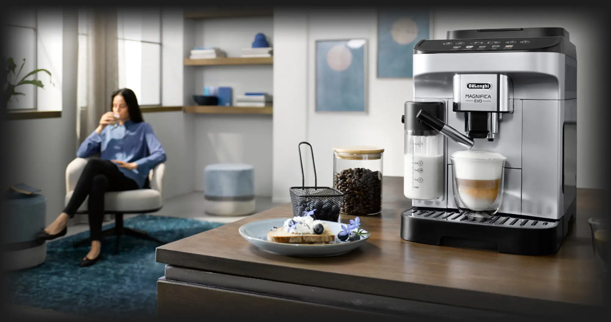 Кавомашина Delonghi Magnifica Evo (Black)