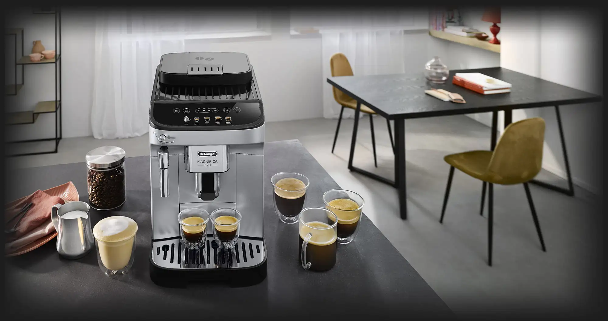 Кавомашина Delonghi Magnifica Evo (Black)