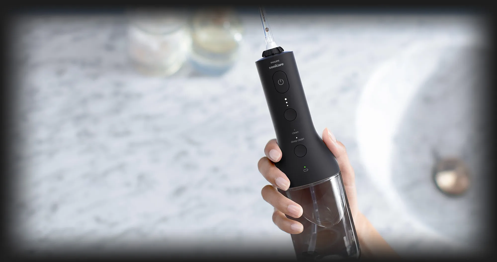 Іригатор Philips Sonicare Cordless Power Flosser 3000 (Black)