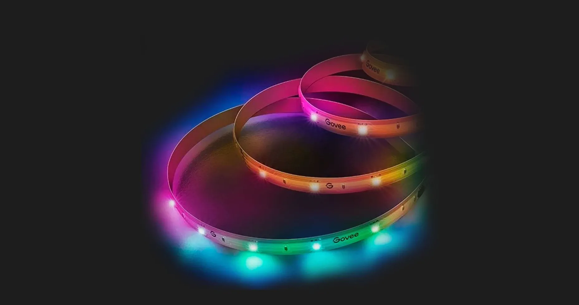 Стрічка світлодіодна розумна Govee H619С RGBIC Basic Wi-Fi + Bluetooth LED Strip Light 10м (White)
