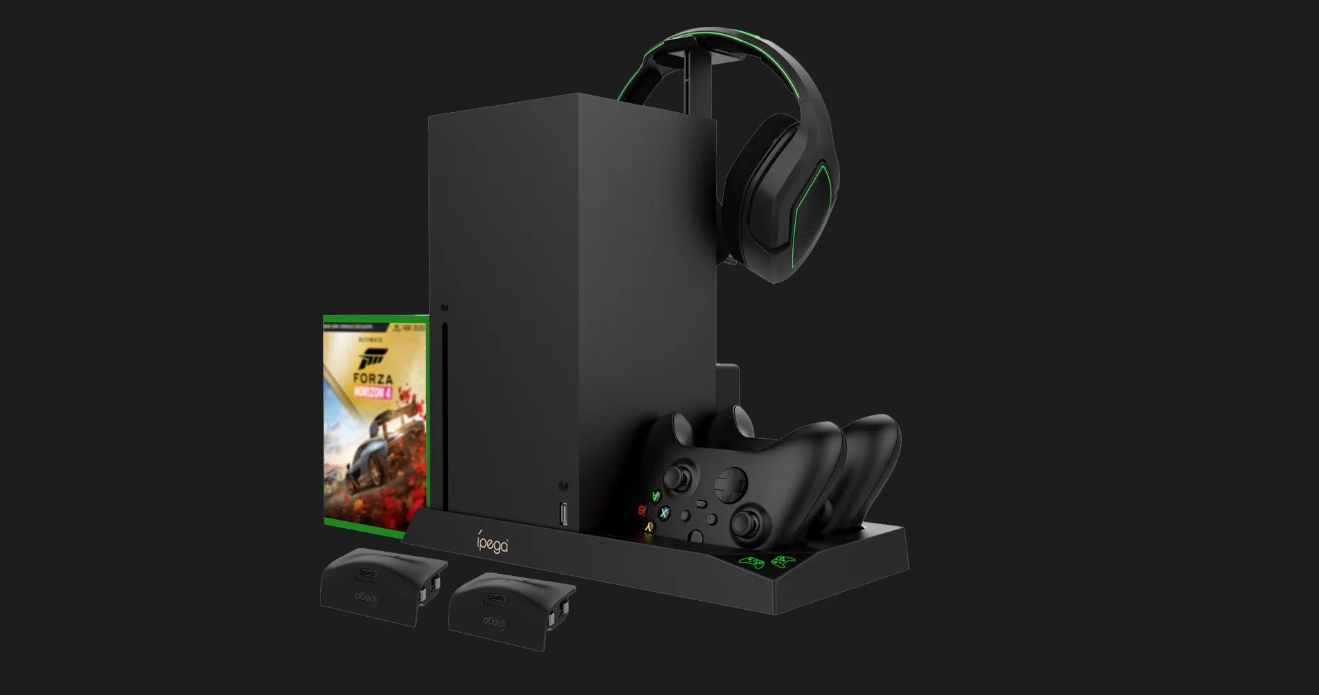 Зарядна станція iPega PG-XBX013 для Xbox X (Black)