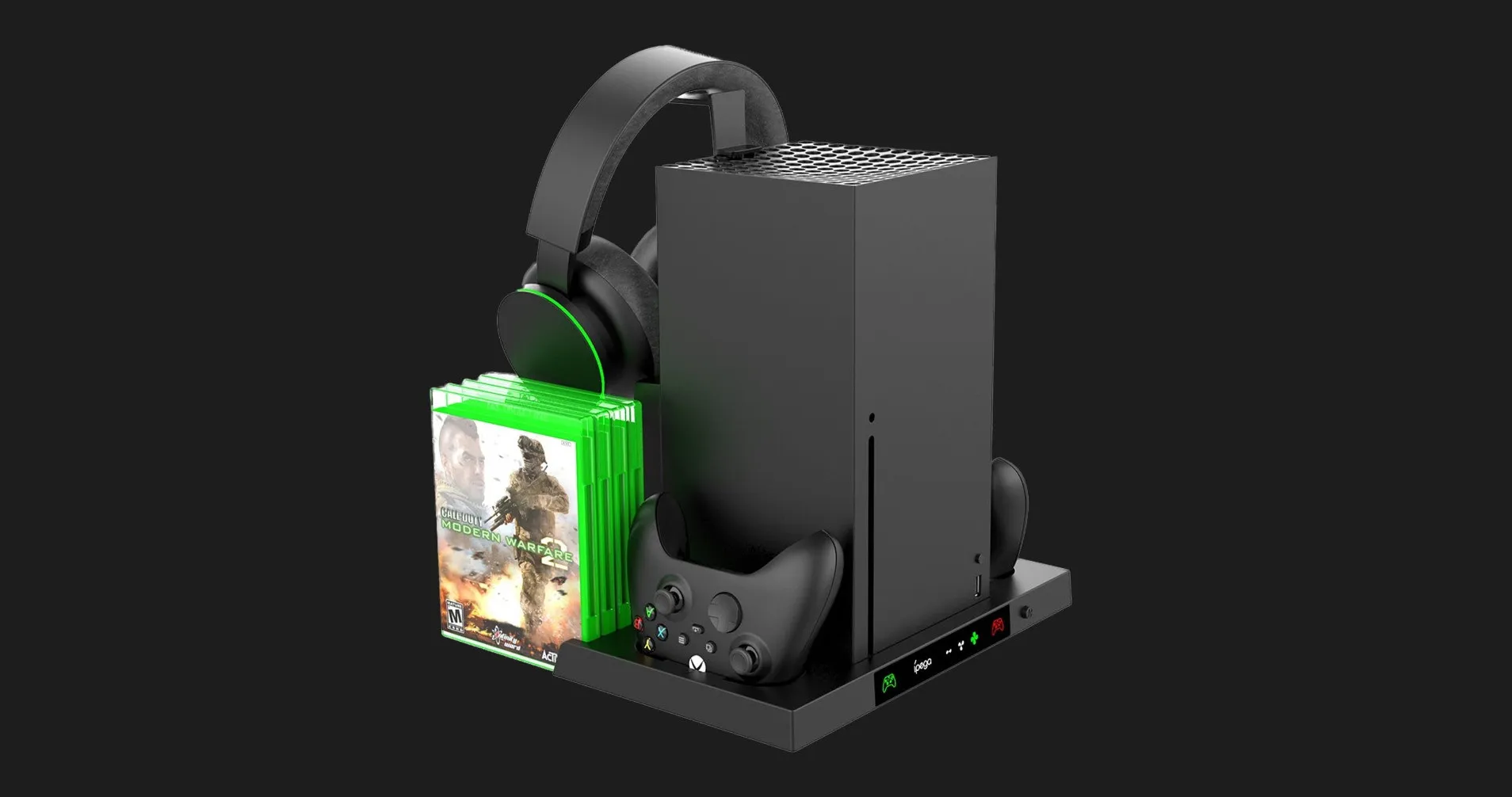 Зарядна станція iPega PG-XBX023 для Xbox X (Black)