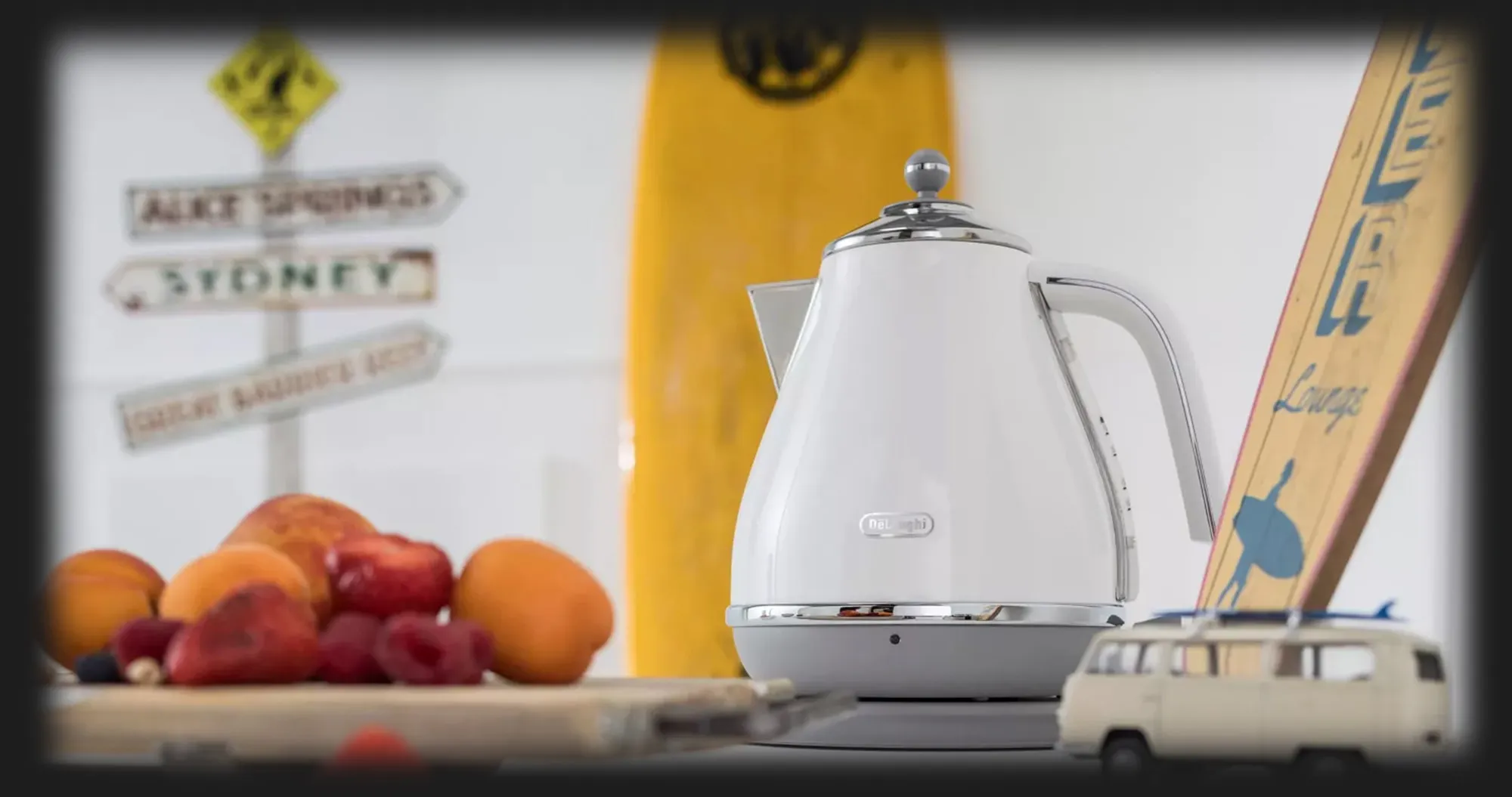 Електрочайник DeLonghi Icona Capitals (Yellow)