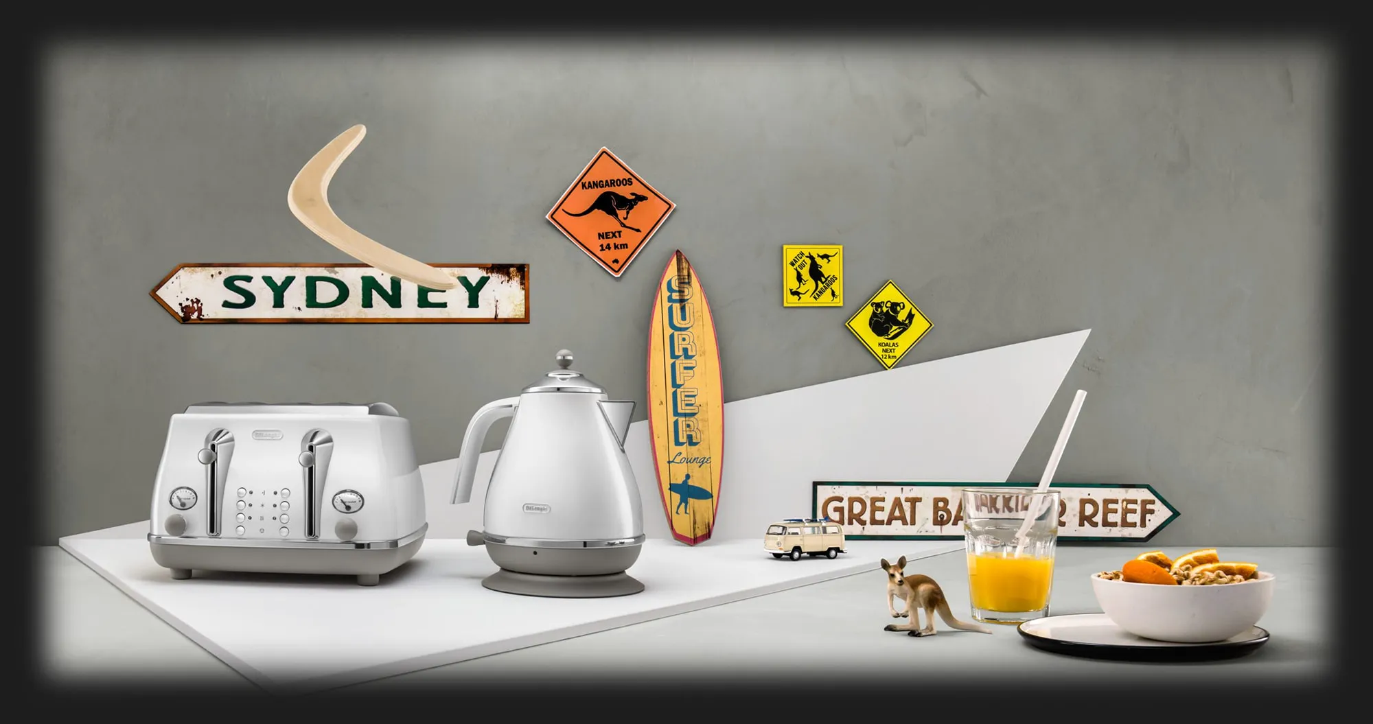 Електрочайник DeLonghi Icona Capitals (Yellow)