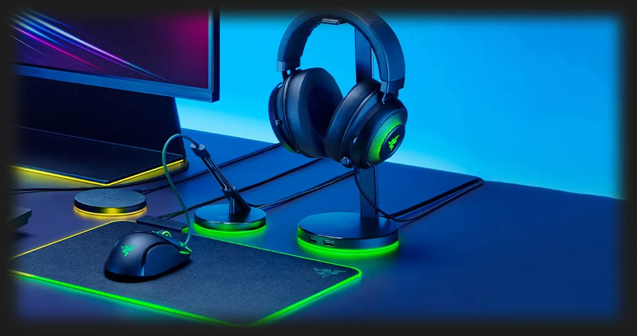 Тримач кабелю Razer Mouse Bungee V3 CHROMA (RC21-01520100-R3M1) (UA)