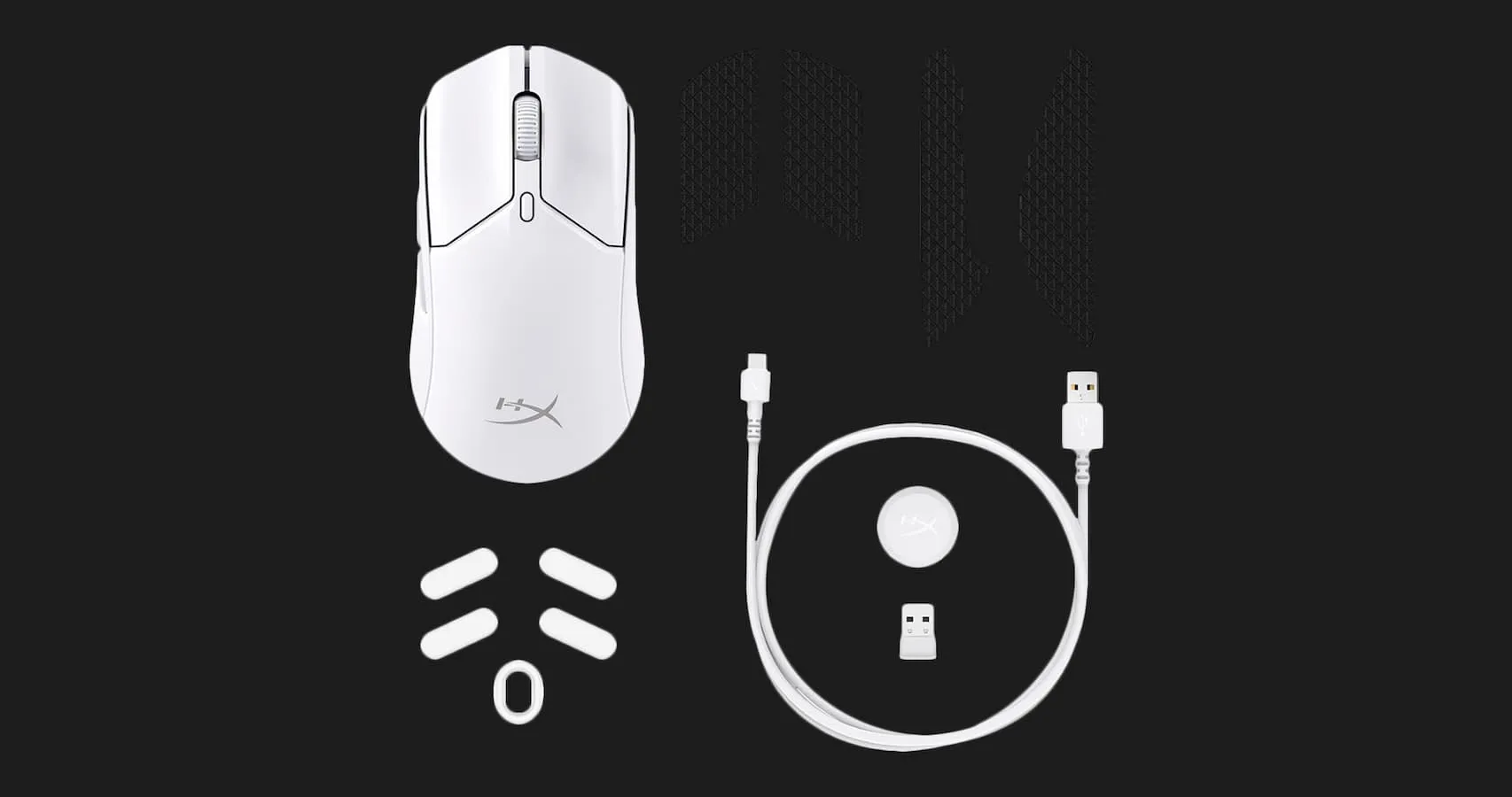 Ігрова миша HyperX Pulsefire Haste 2 WL (White) (UA)